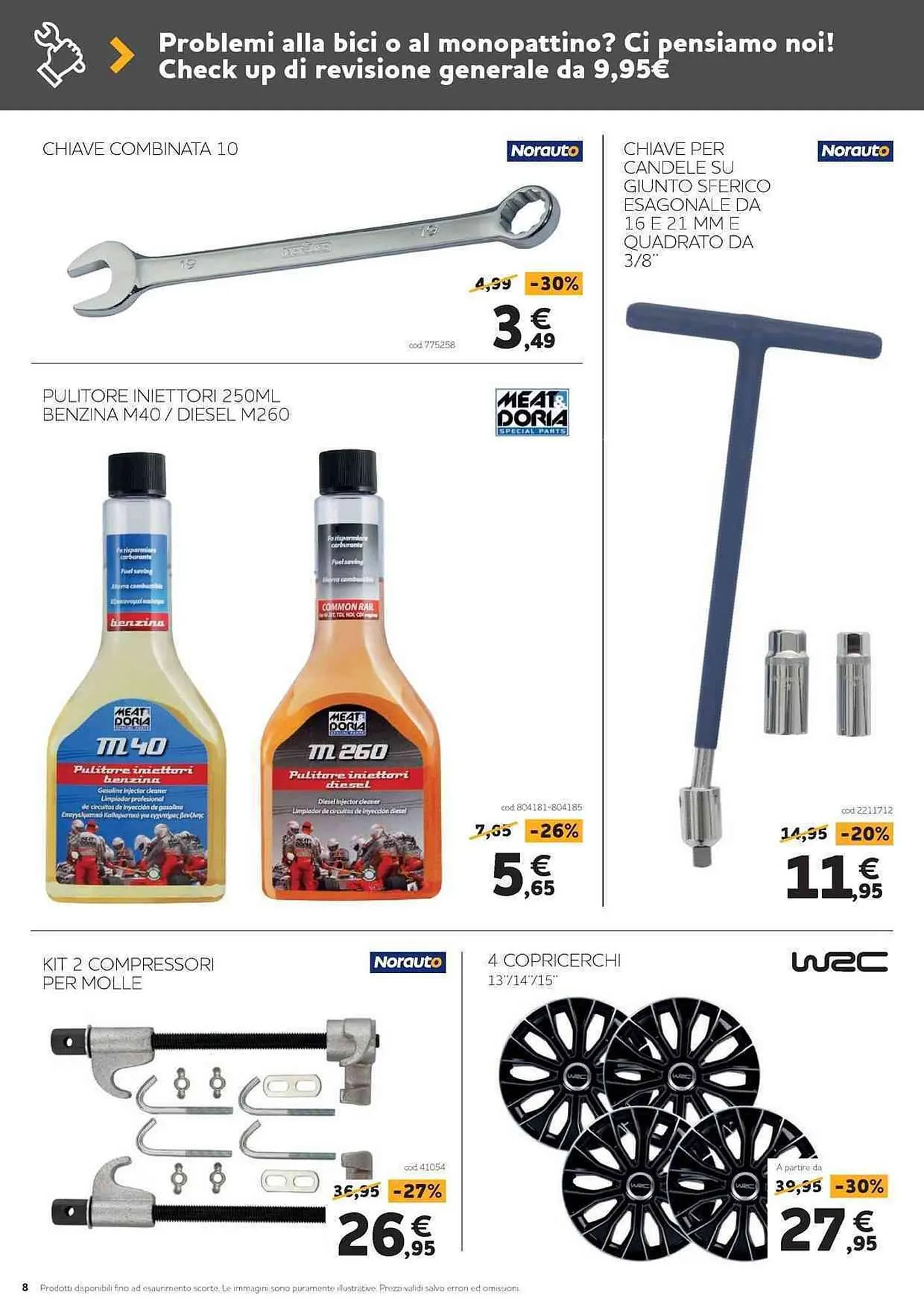 Volantino Norauto da 31 agosto a 27 settembre di 2023 - Pagina del volantino 8