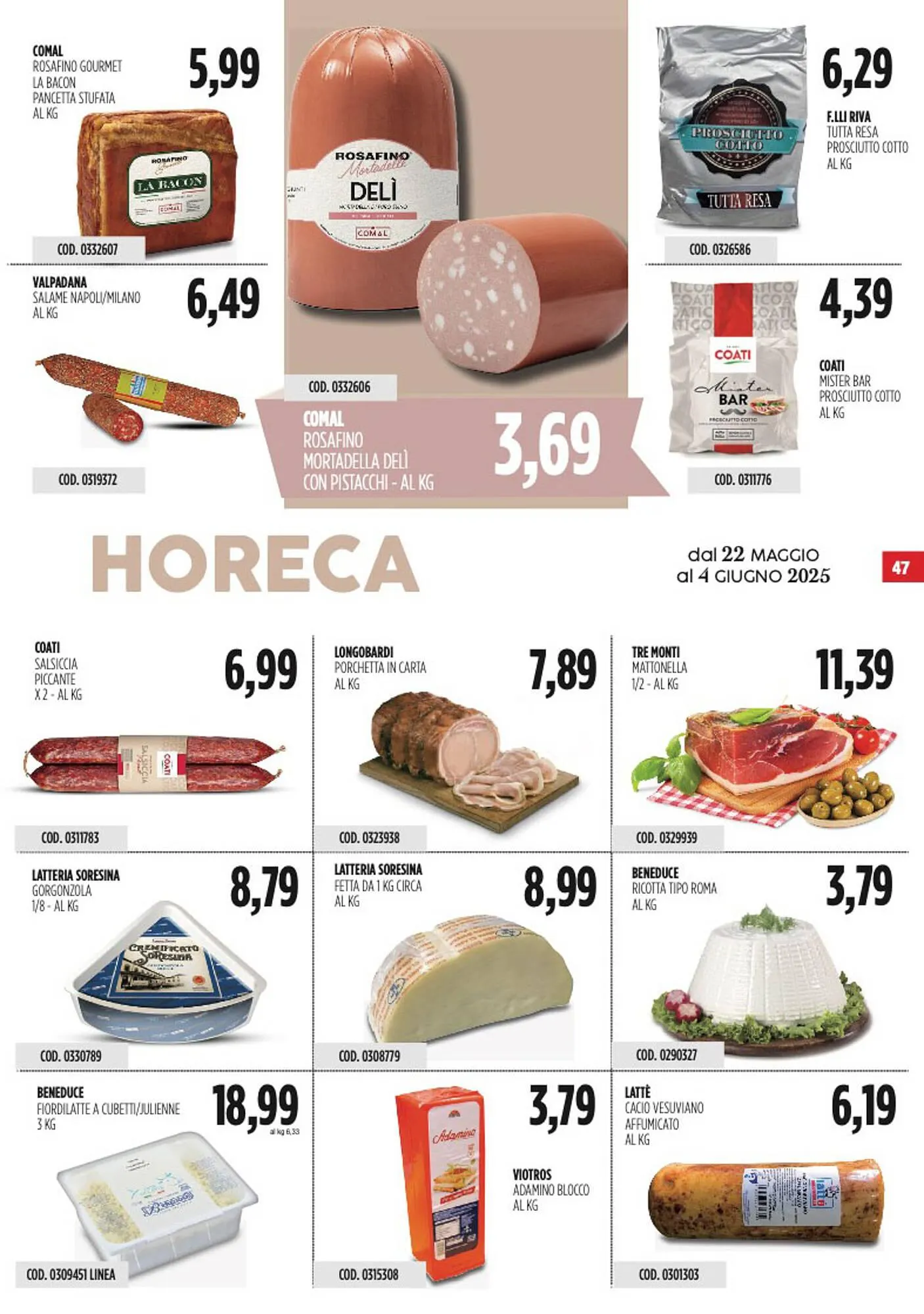 Volantino Carico Cash & Carry da 22 maggio a 4 giugno di 2025 - Pagina del volantino 47