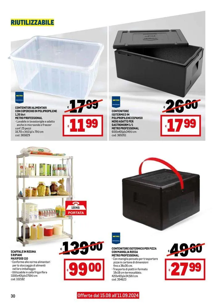 Offerte per te da 15 agosto a 28 agosto di 2024 - Pagina del volantino 30