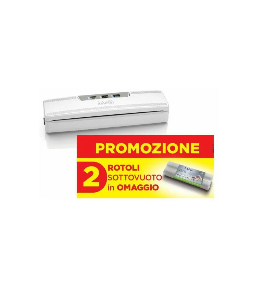 KIT SOTTOVUOTO "PZ20140" CON MACCHINA SOTTOVUOTO E 3 ROTOLI