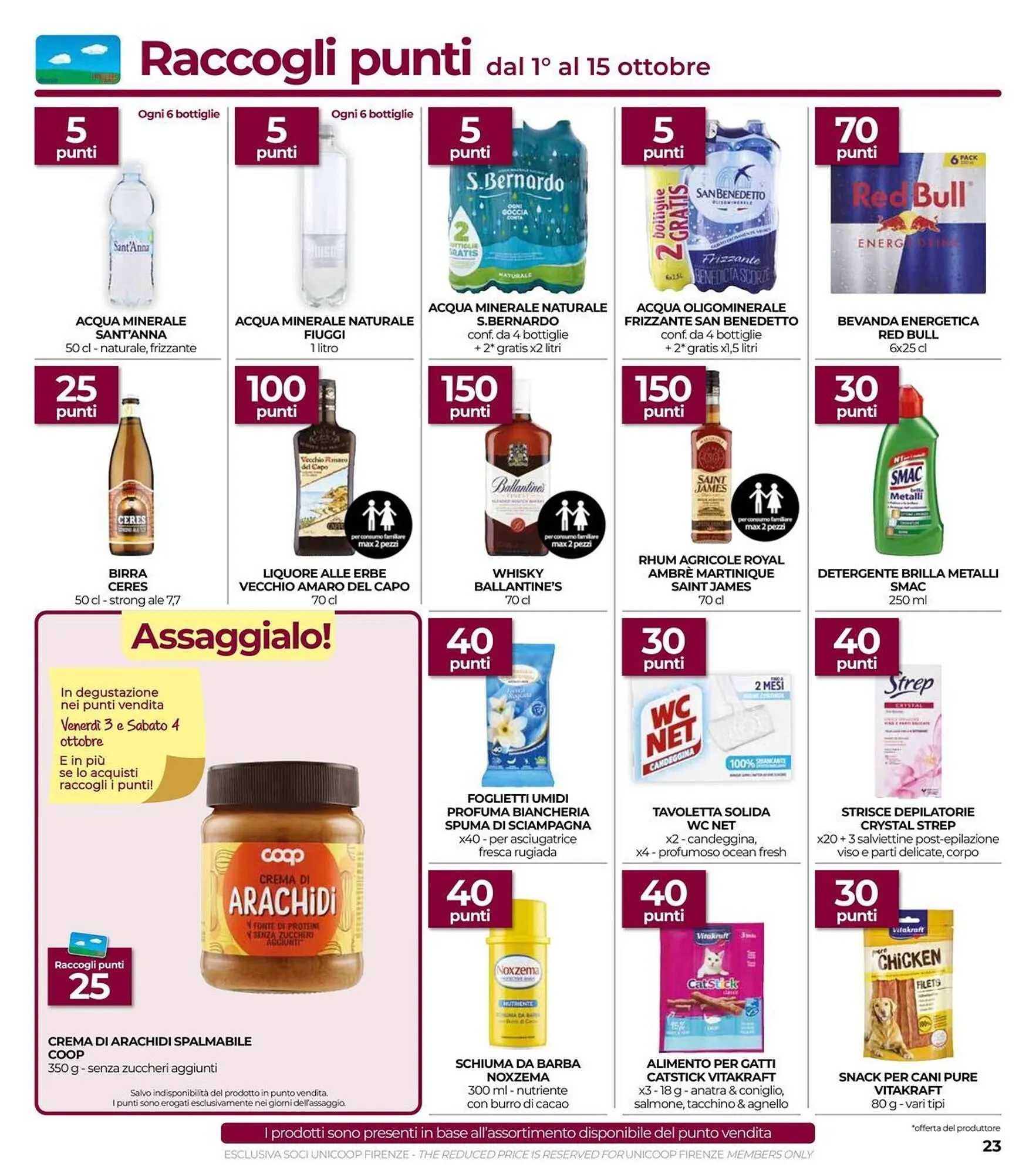 Volantino Unicoop da 25 settembre a 8 ottobre di 2025 - Pagina del volantino 23