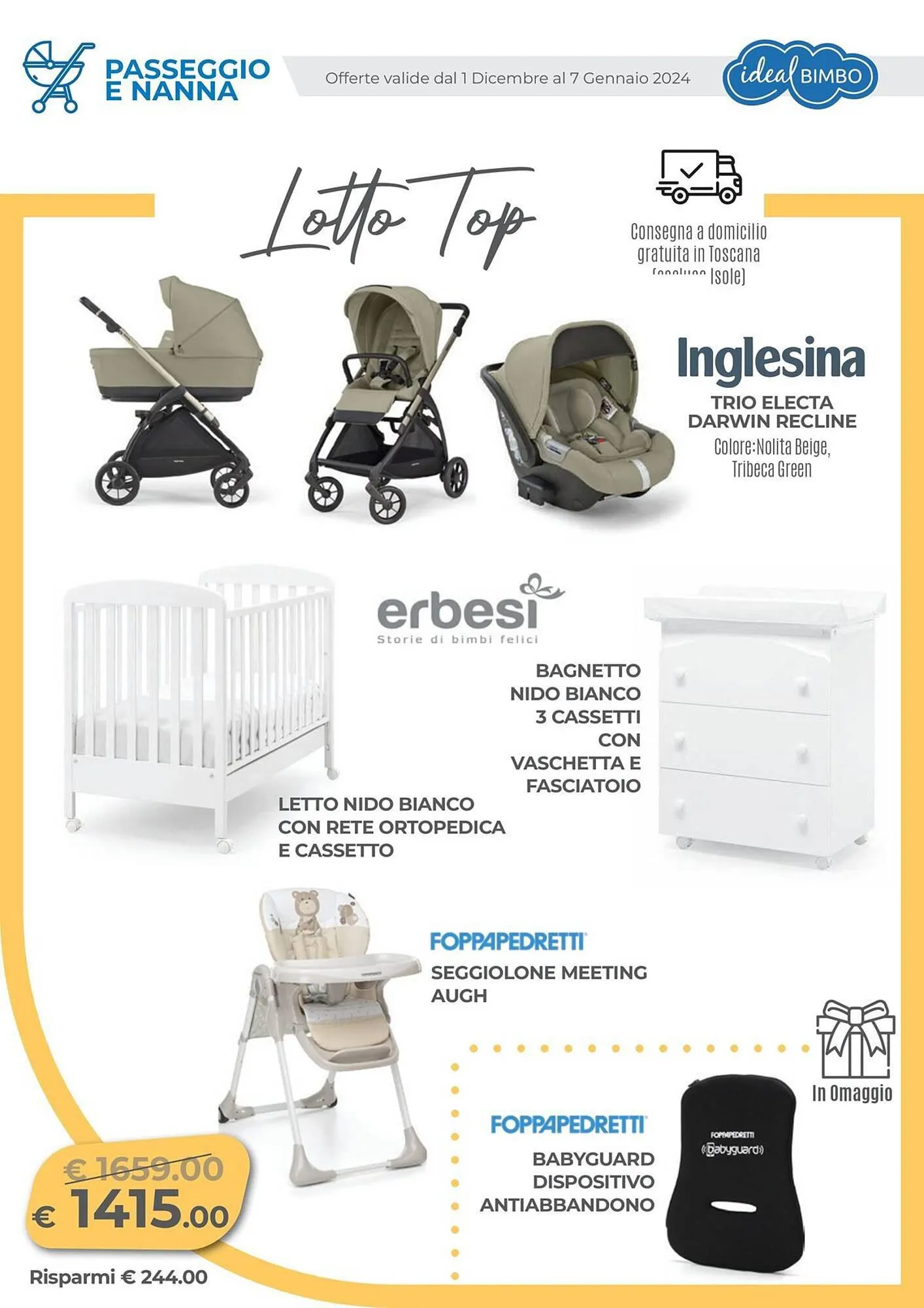 Volantino Ideal Bimbo da 1 dicembre a 7 gennaio di 2024 - Pagina del volantino 72