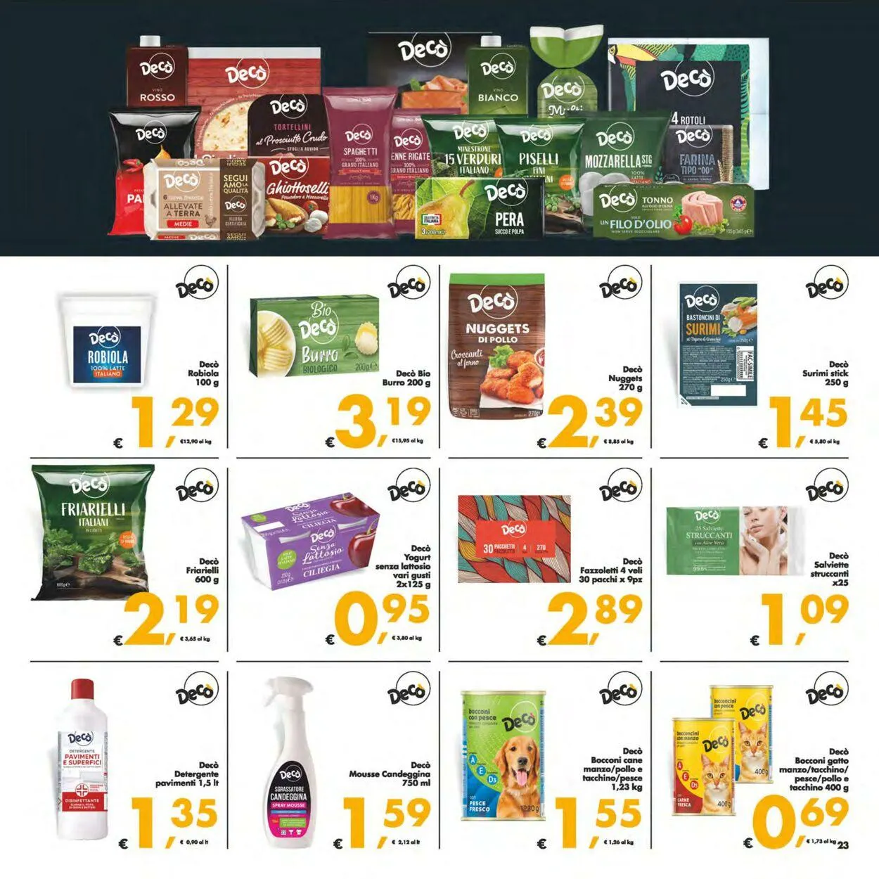 Deco Volantino attuale da 4 novembre a 13 novembre di 2025 - Pagina del volantino 23