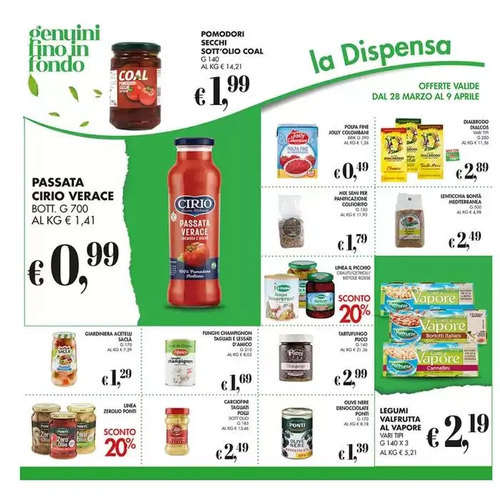 Coal il market. da 28 marzo a 9 aprile di 2025 - Pagina del volantino 20