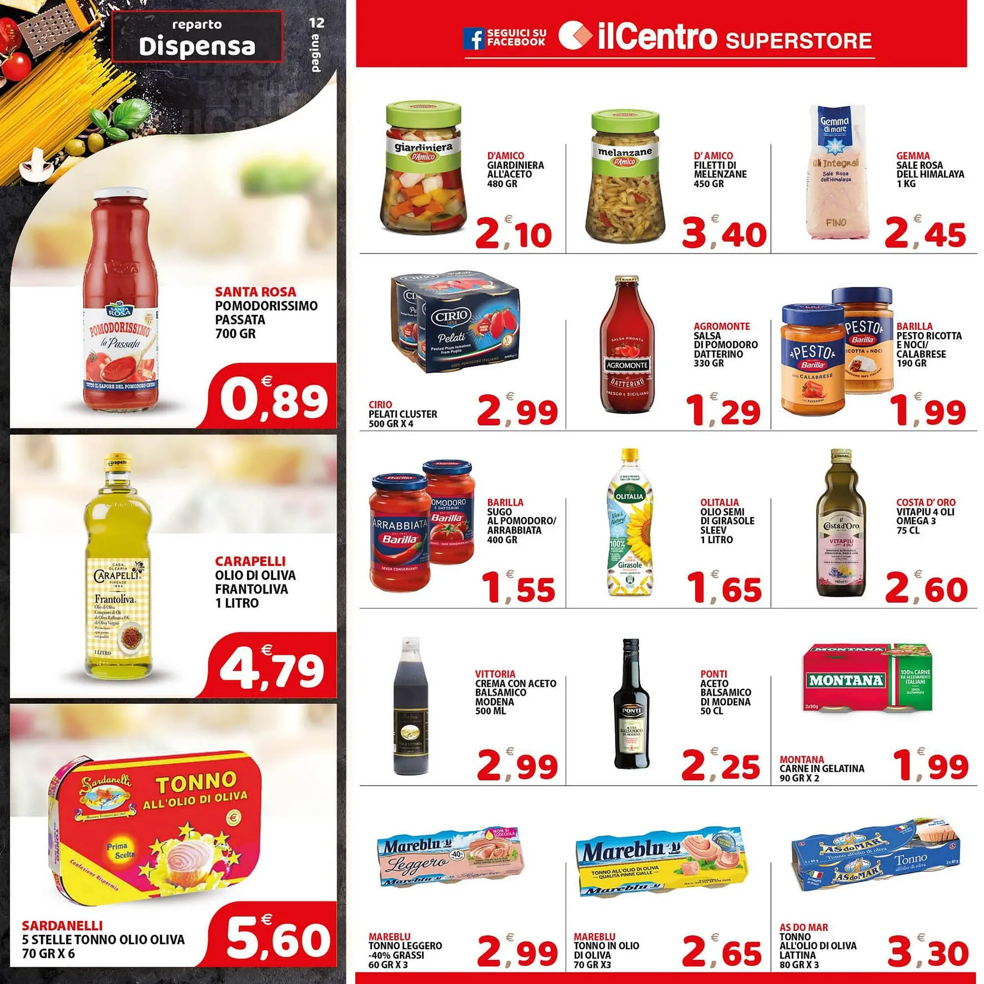 Volantino Il Centro Superstore da 6 agosto a 19 agosto di 2025 - Pagina del volantino 12