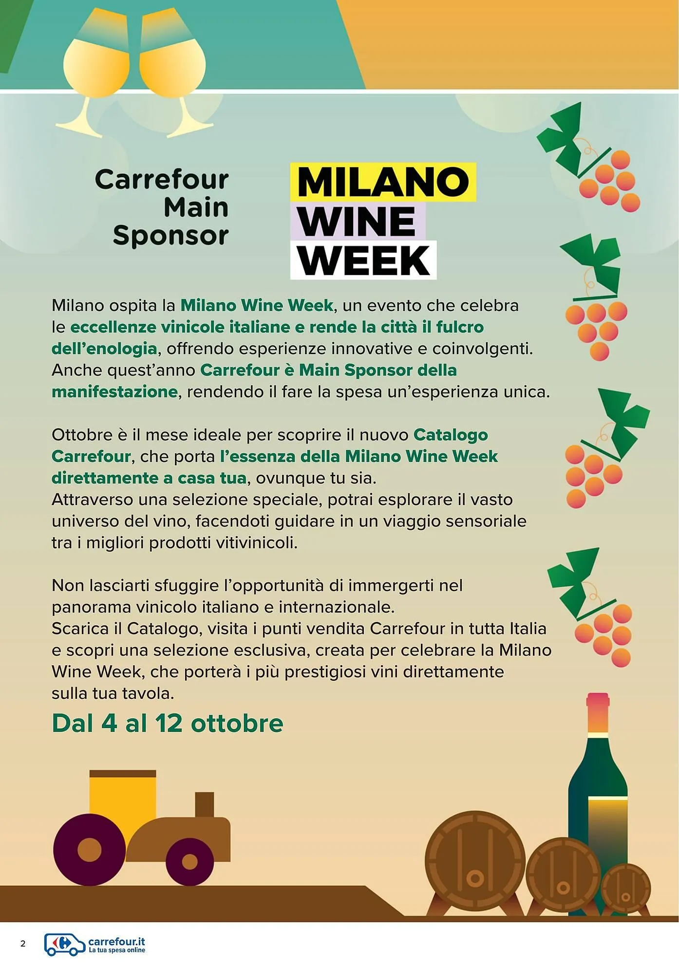 Volantino Carrefour Market da 6 ottobre a 9 novembre di 2025 - Pagina del volantino 2