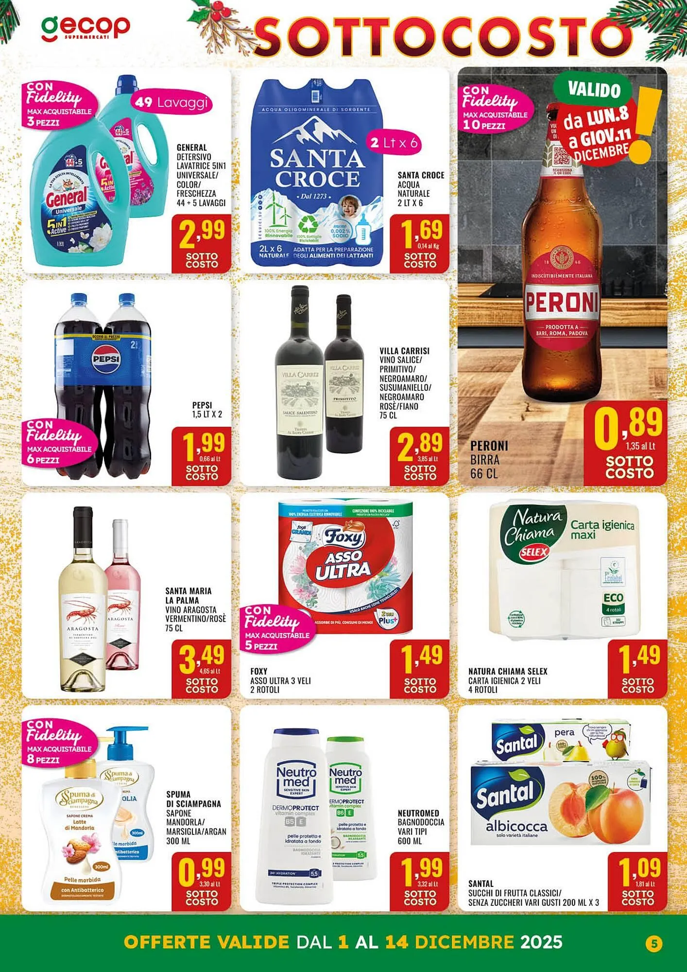 Volantino Gecop da 1 dicembre a 14 dicembre di 2025 - Pagina del volantino 5
