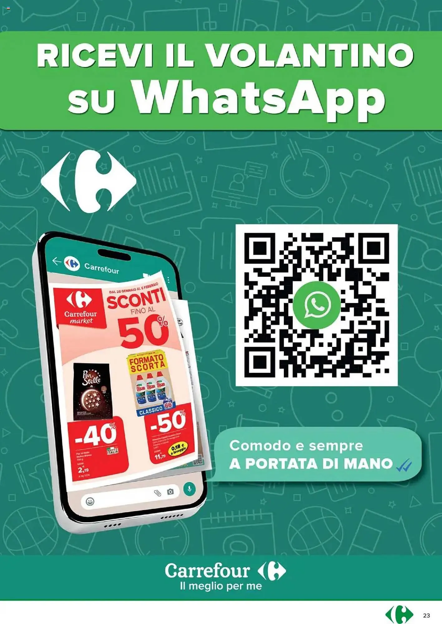 Volantino Carrefour Express da 10 luglio a 23 luglio di 2025 - Pagina del volantino 23