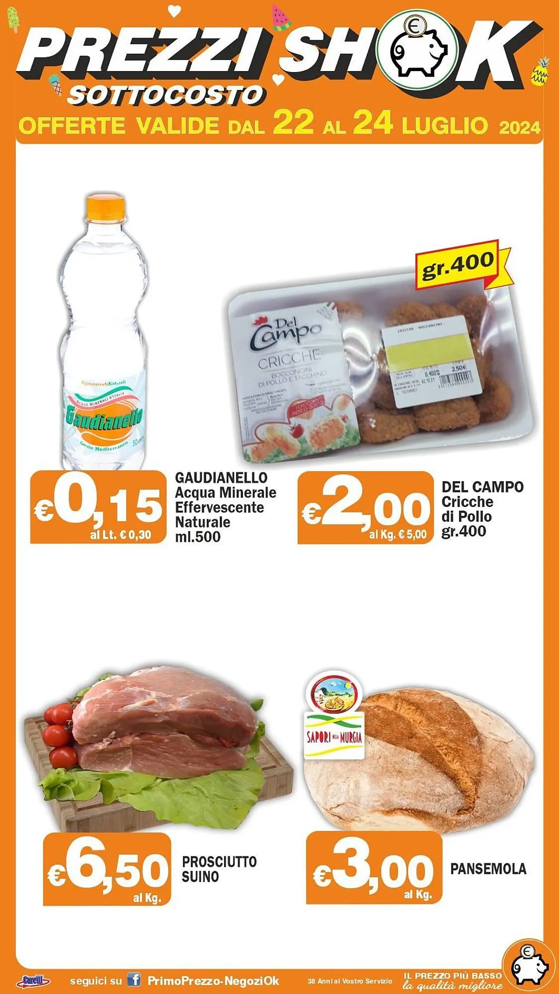 Volantino Primo Prezzo da 22 luglio a 24 luglio di 2024 - Pagina del volantino 2