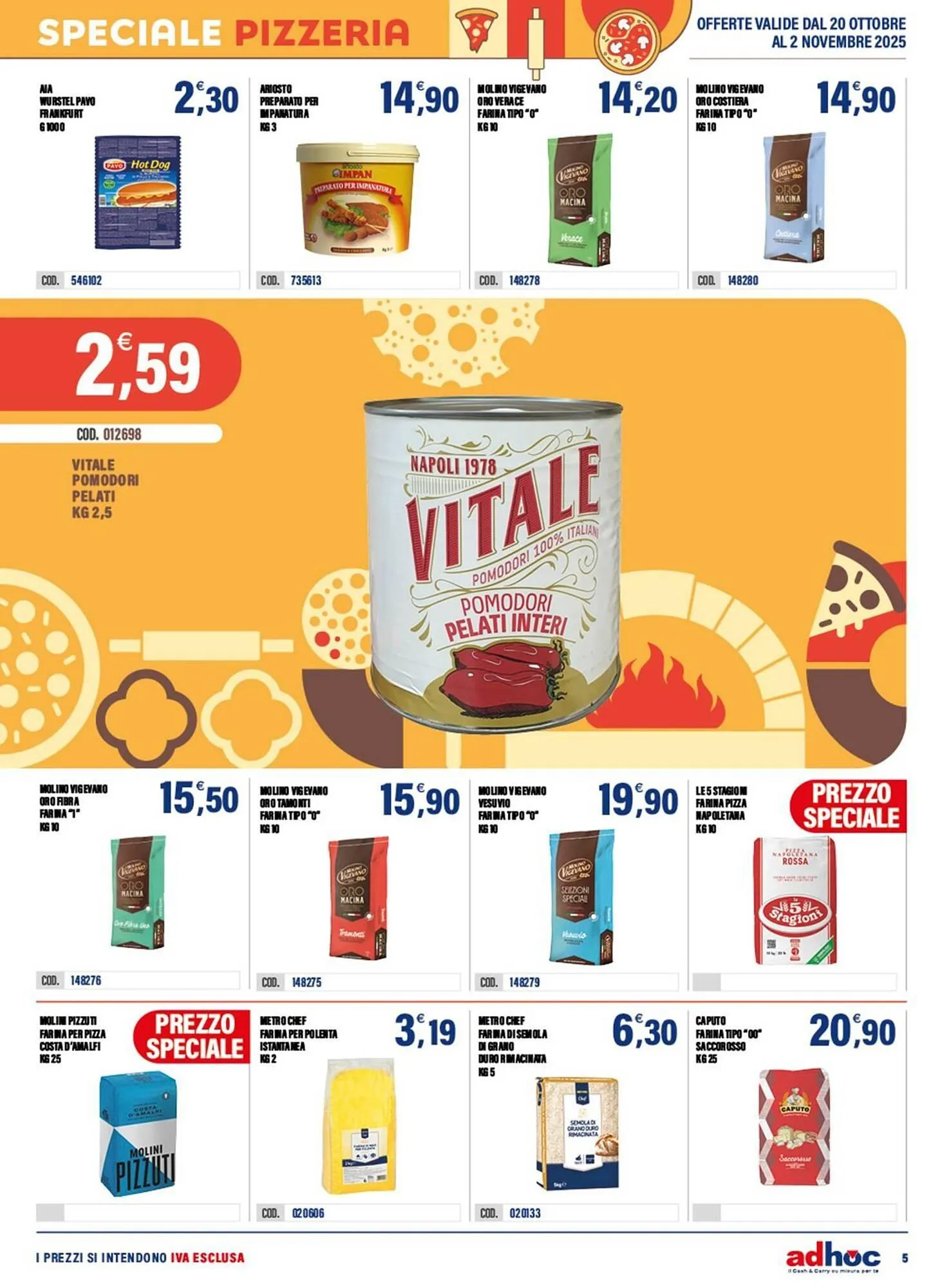 Volantino Adhoc da 20 ottobre a 2 novembre di 2025 - Pagina del volantino 5