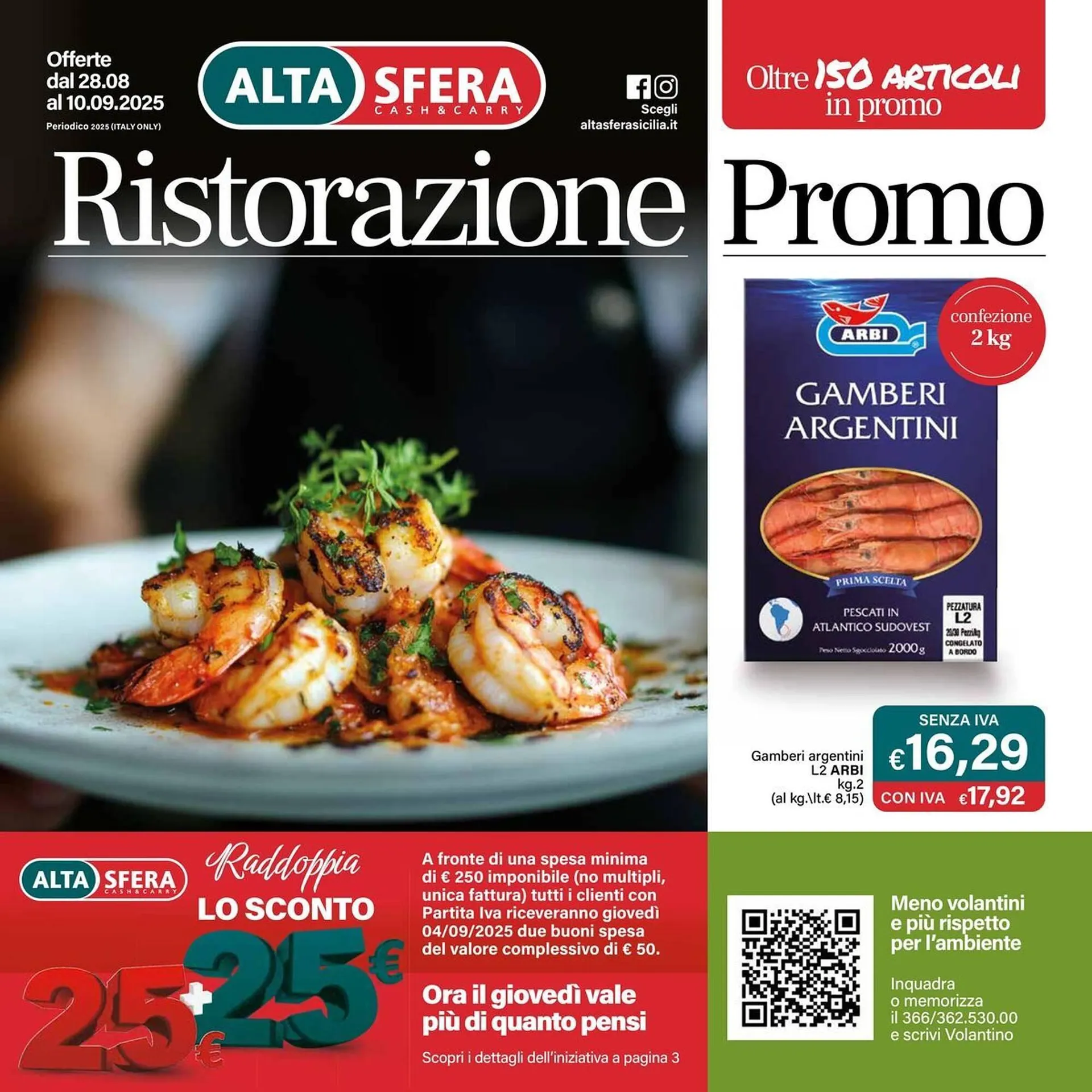 Volantino Altasfera da 28 agosto a 10 settembre di 2025 - Pagina del volantino 1