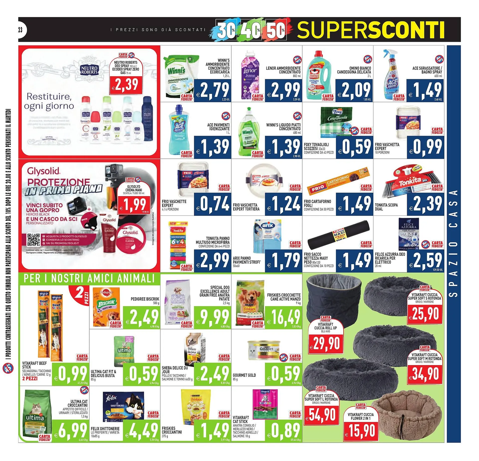 Volantino Supermercati Agorà da 7 novembre a 17 novembre di 2025 - Pagina del volantino 23