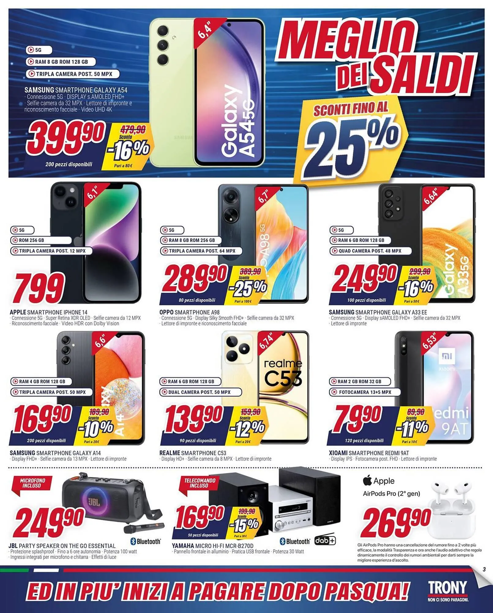 Volantino Trony da 27 dicembre a 17 gennaio di 2024 - Pagina del volantino 4