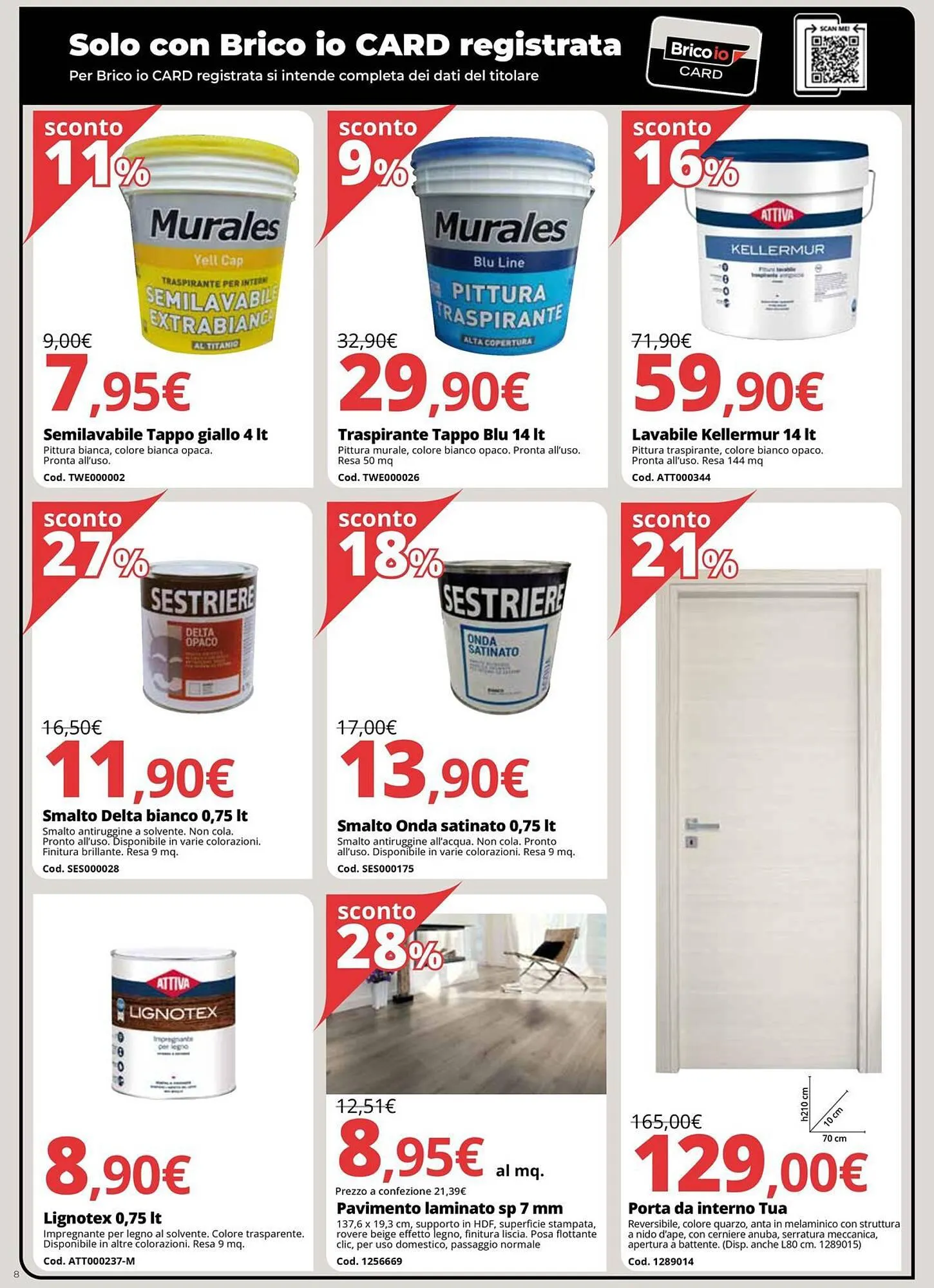 Volantino Brico Io da 11 aprile a 12 maggio di 2024 - Pagina del volantino 8