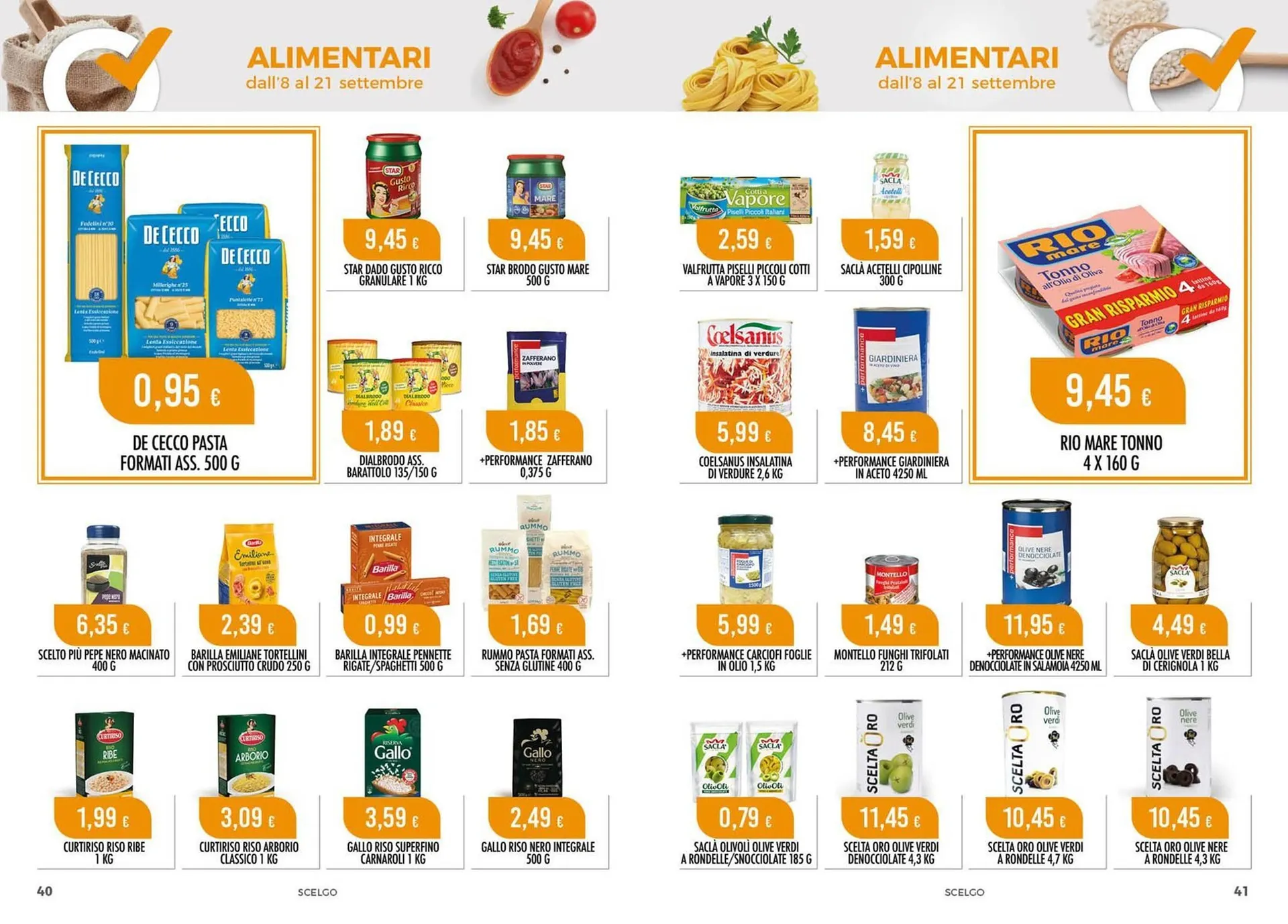 Volantino Scelgo da 8 settembre a 21 settembre di 2025 - Pagina del volantino 21