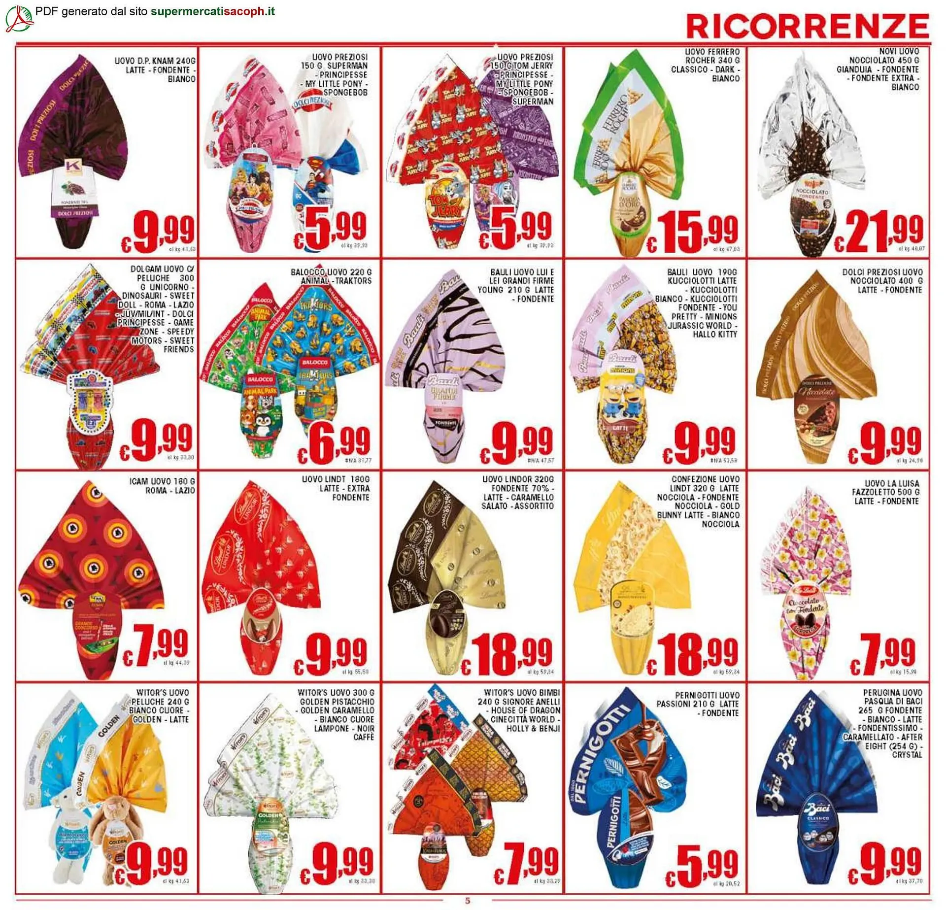 Volantino Sacoph da 17 marzo a 26 marzo di 2026 - Pagina del volantino 5