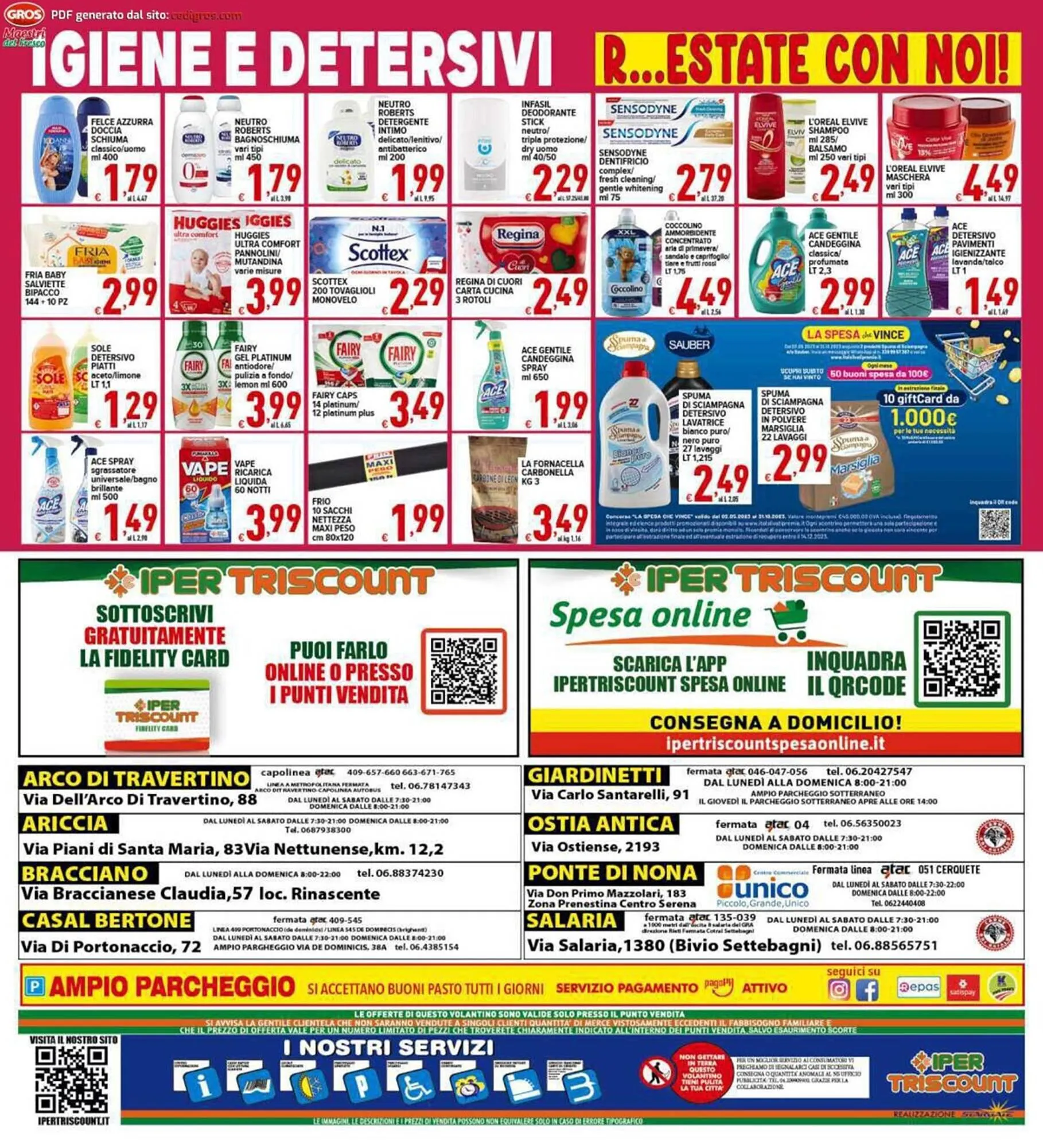 Volantino Iper Triscount da 11 agosto a 22 agosto di 2023 - Pagina del volantino 16