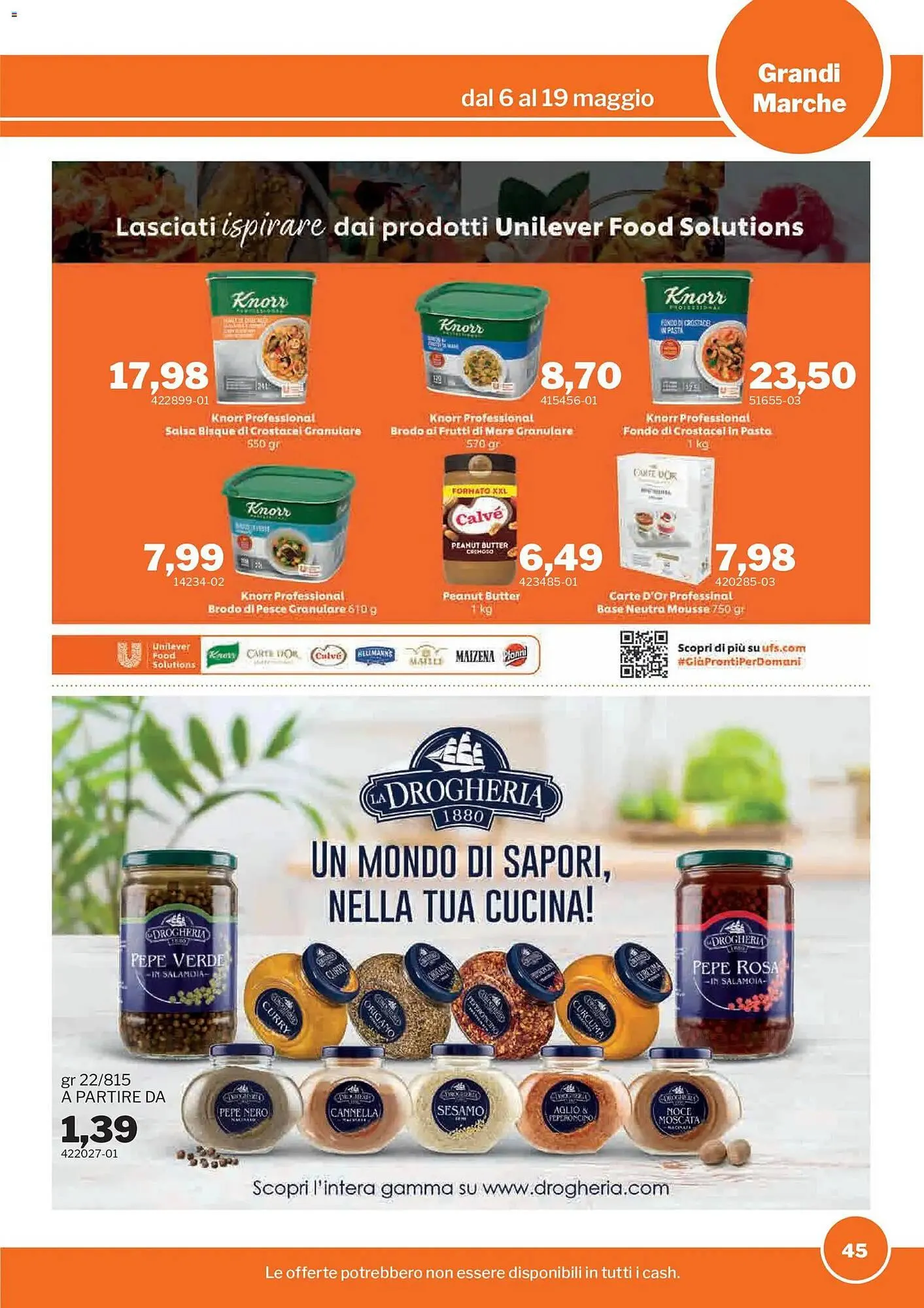 Volantino GrosMarket da 6 maggio a 19 maggio di 2026 - Pagina del volantino 45