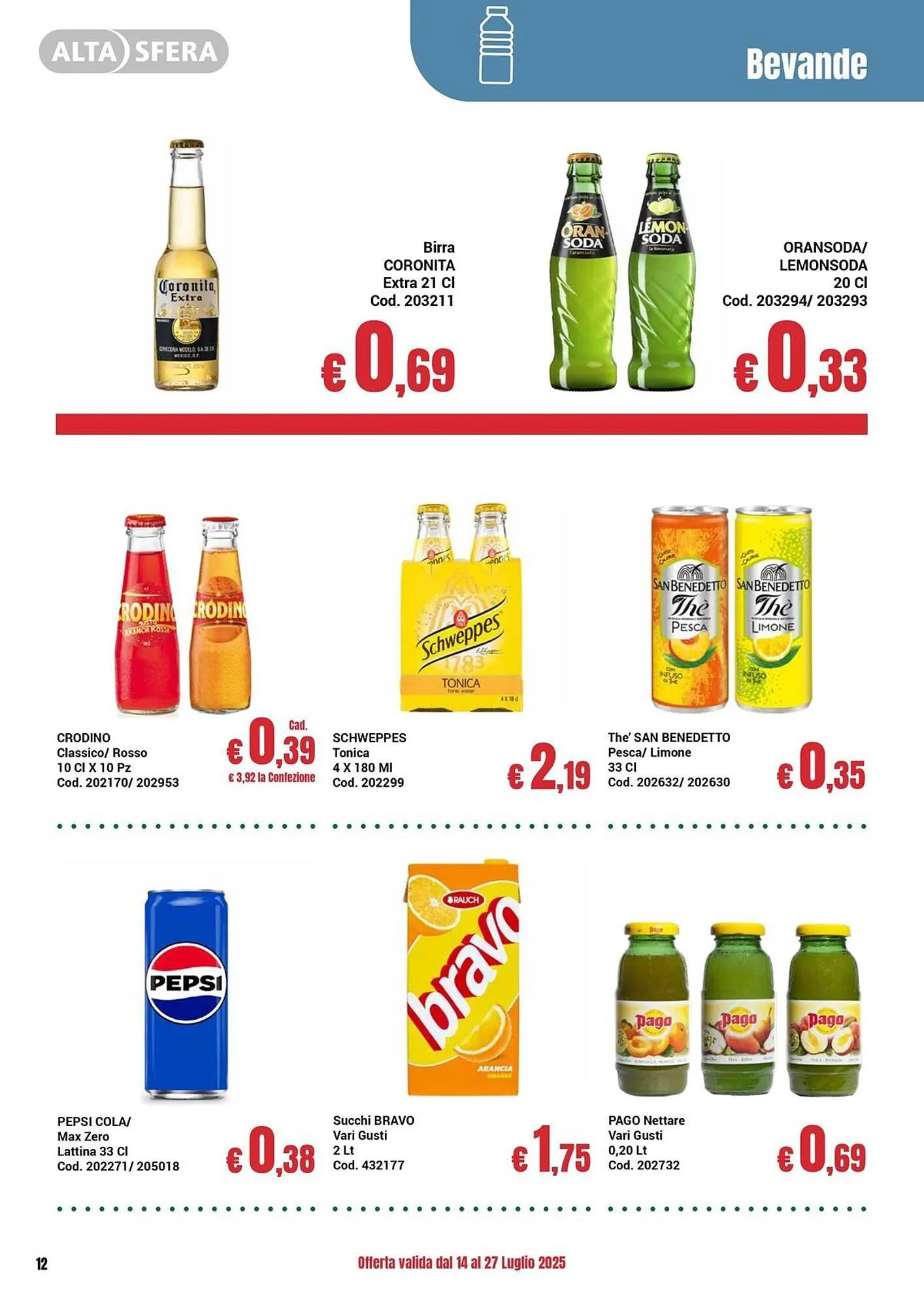 Volantino Centro Cash da 14 luglio a 27 luglio di 2025 - Pagina del volantino 12