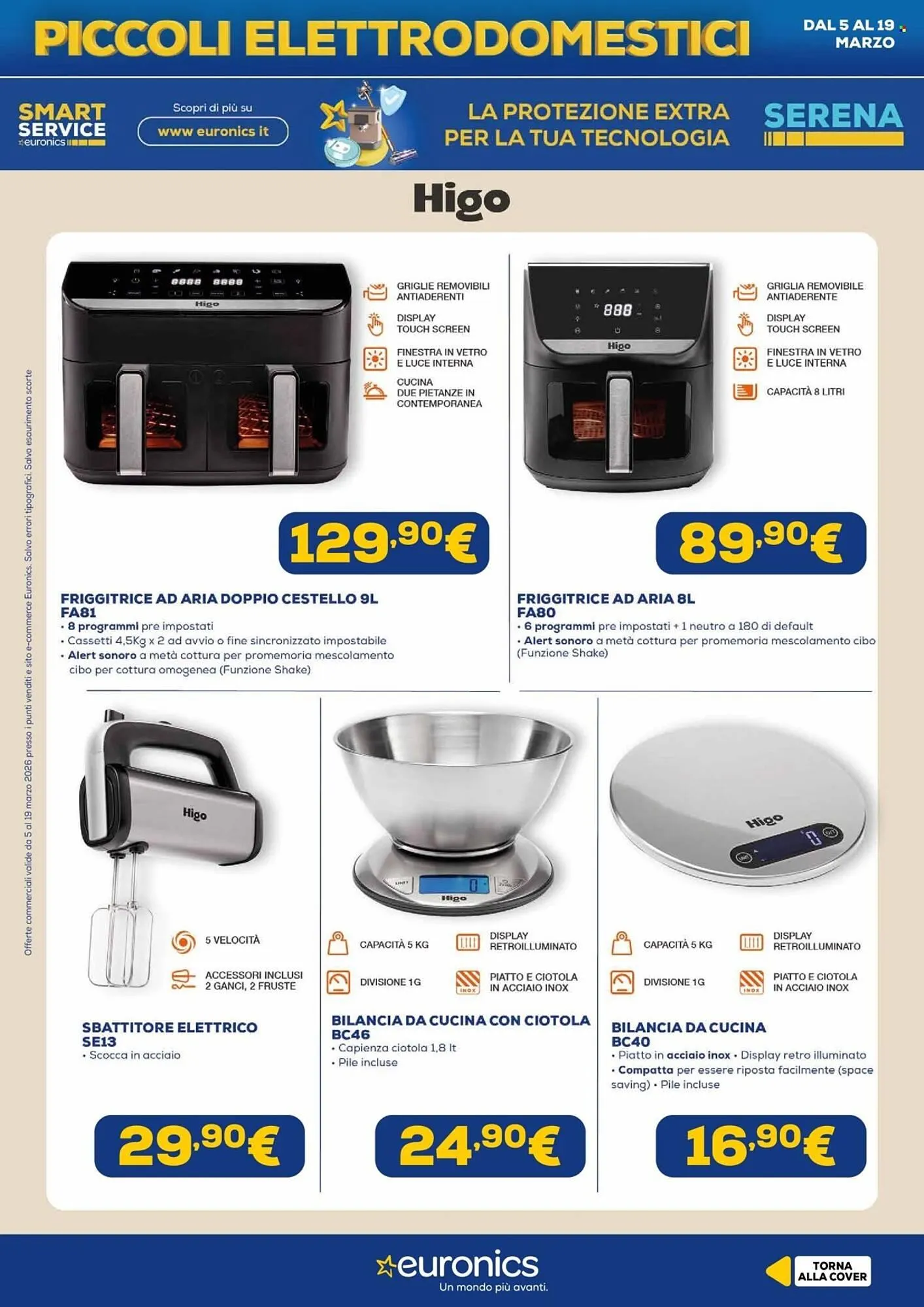 Volantino Euronics da 5 marzo a 19 marzo di 2026 - Pagina del volantino 21