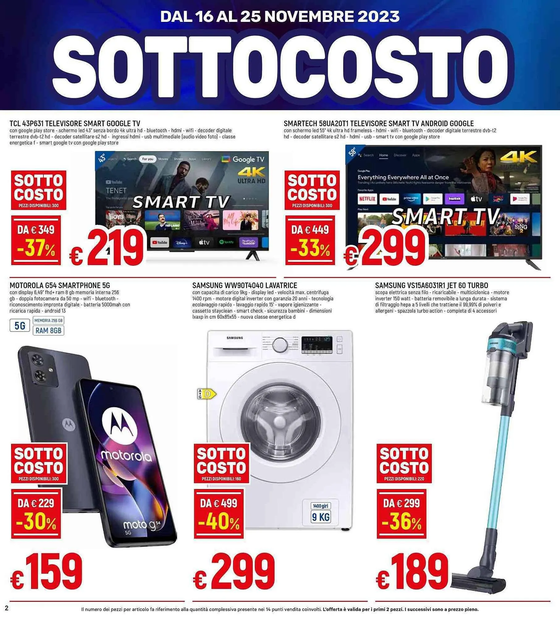 Volantino Galassia da 16 novembre a 25 novembre di 2023 - Pagina del volantino 2