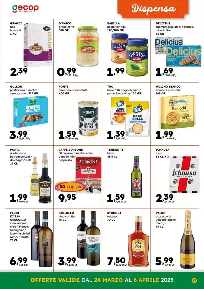 Sottocosto da 25 marzo a 6 aprile di 2025 - Pagina del volantino 17