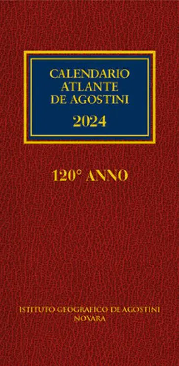 Calendario atlante De Agostini 2024