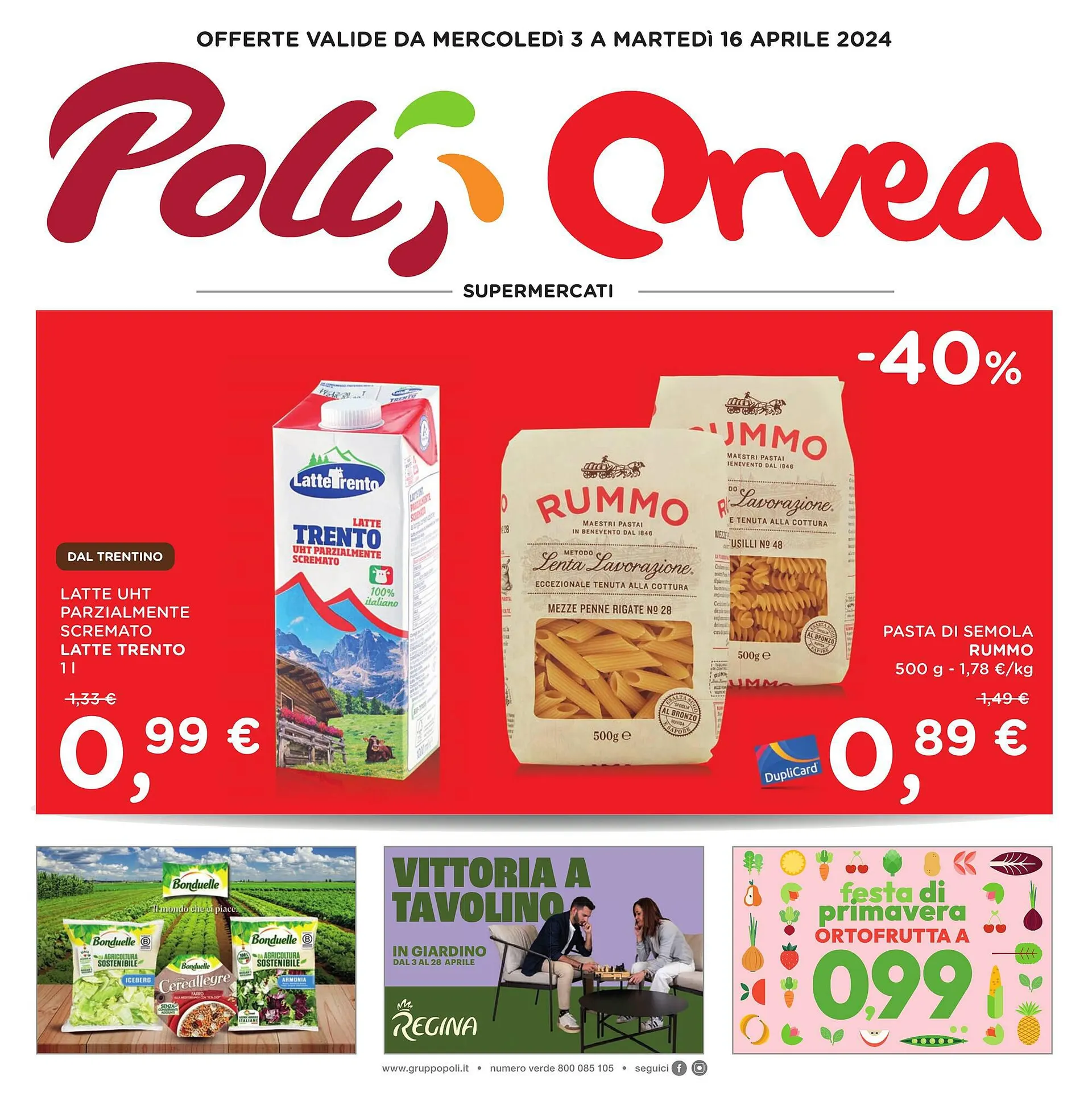 Volantino Orvea da 3 aprile a 16 aprile di 2024 - Pagina del volantino 1