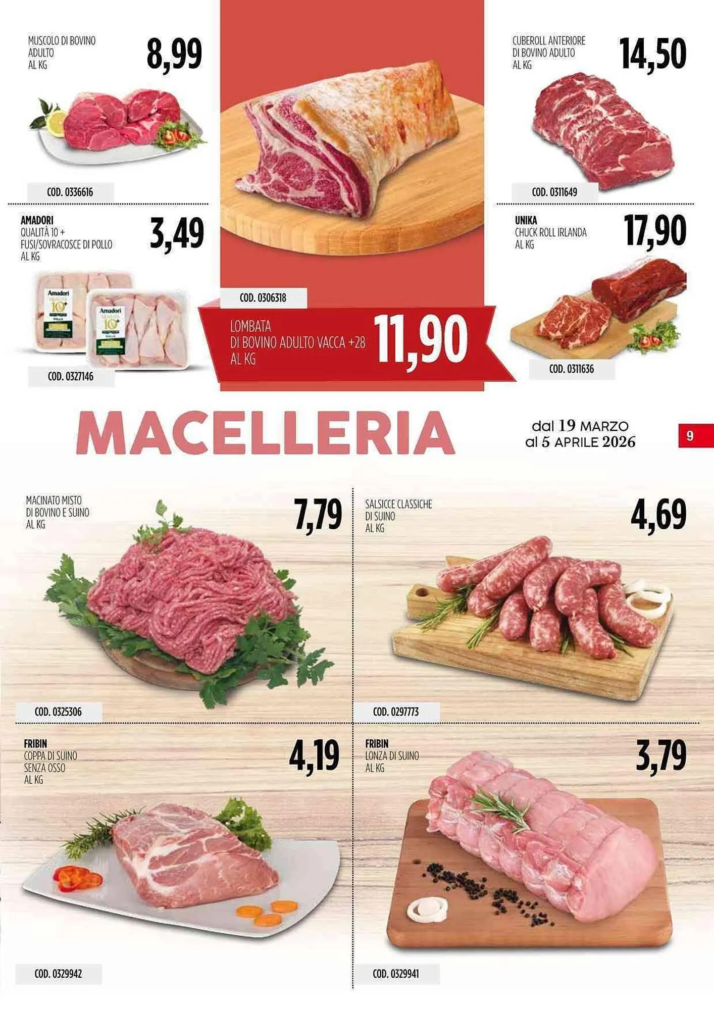 Volantino Carico Cash & Carry da 19 marzo a 5 aprile di 2026 - Pagina del volantino 9