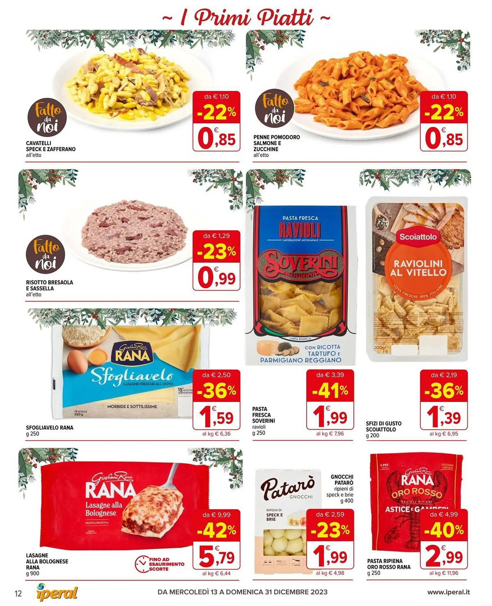 Volantino Iperal da 13 dicembre a 31 dicembre di 2023 - Pagina del volantino 12