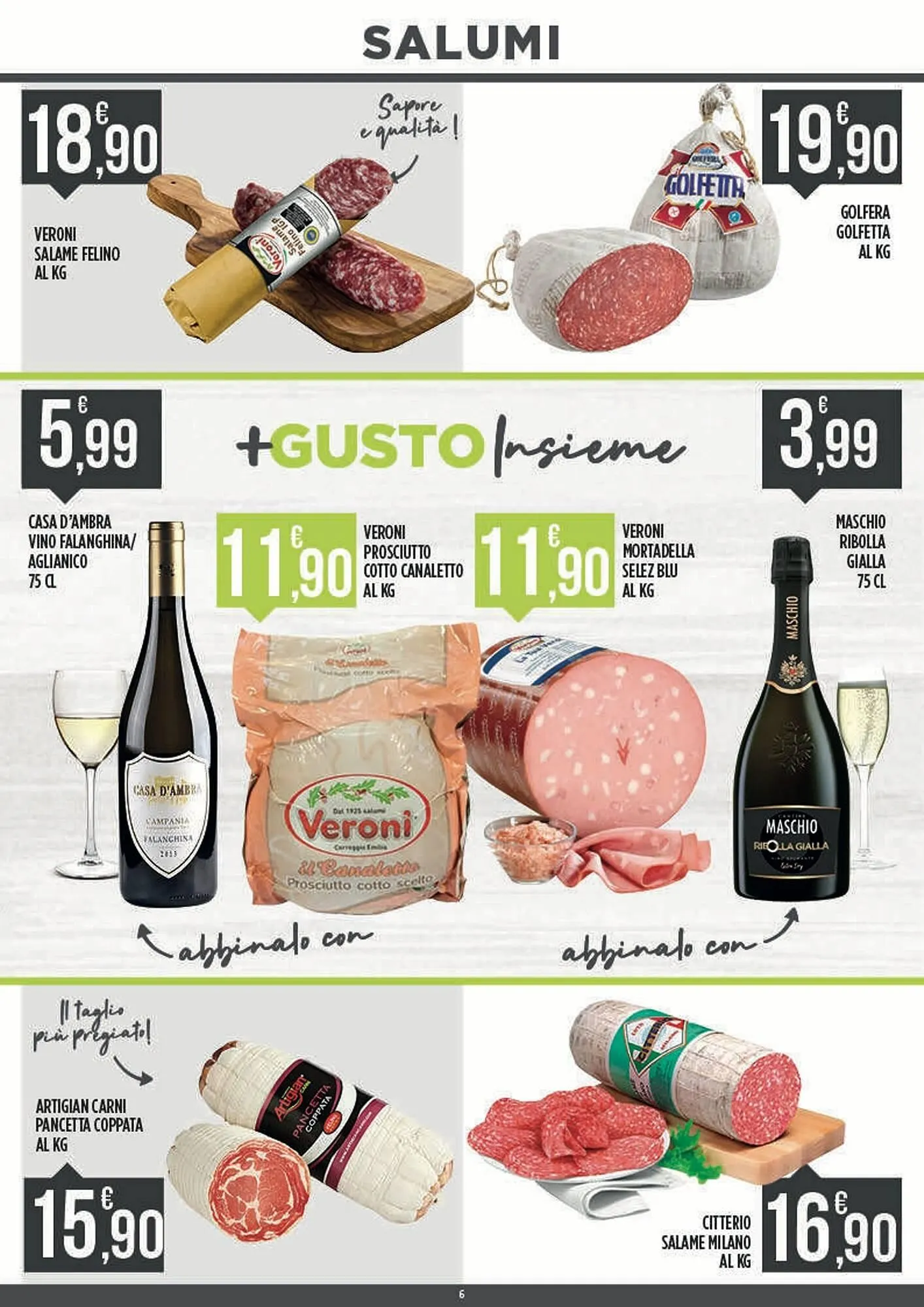 Volantino Supermercato Pollio da 23 marzo a 6 aprile di 2026 - Pagina del volantino 6