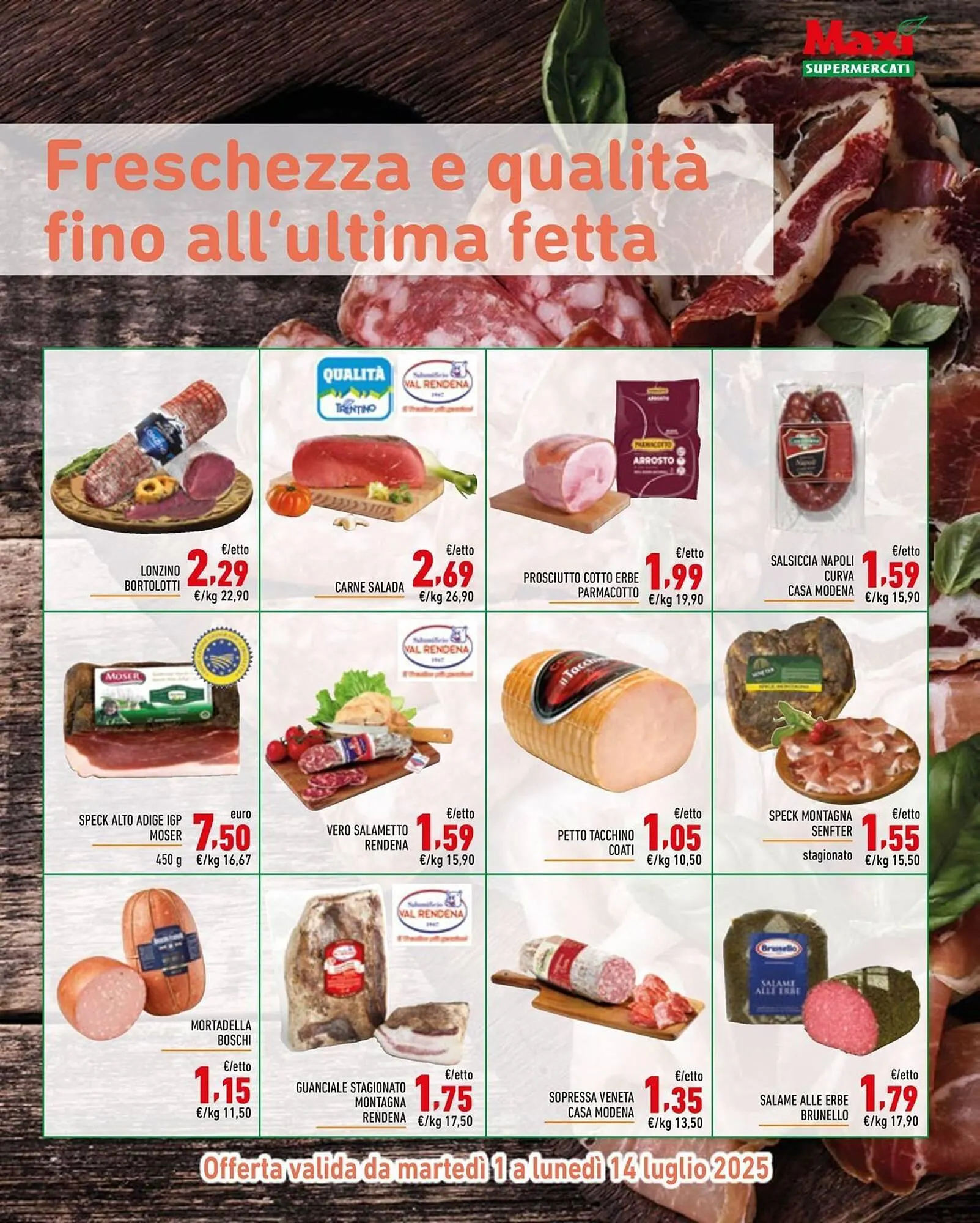 Volantino Maxi Supermercati da 1 luglio a 14 luglio di 2025 - Pagina del volantino 4
