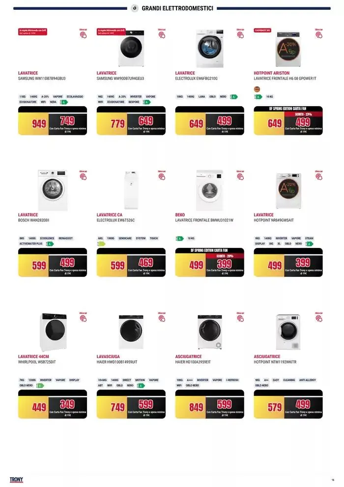 Black friday spring edition da 3 aprile a 16 aprile di 2025 - Pagina del volantino 16