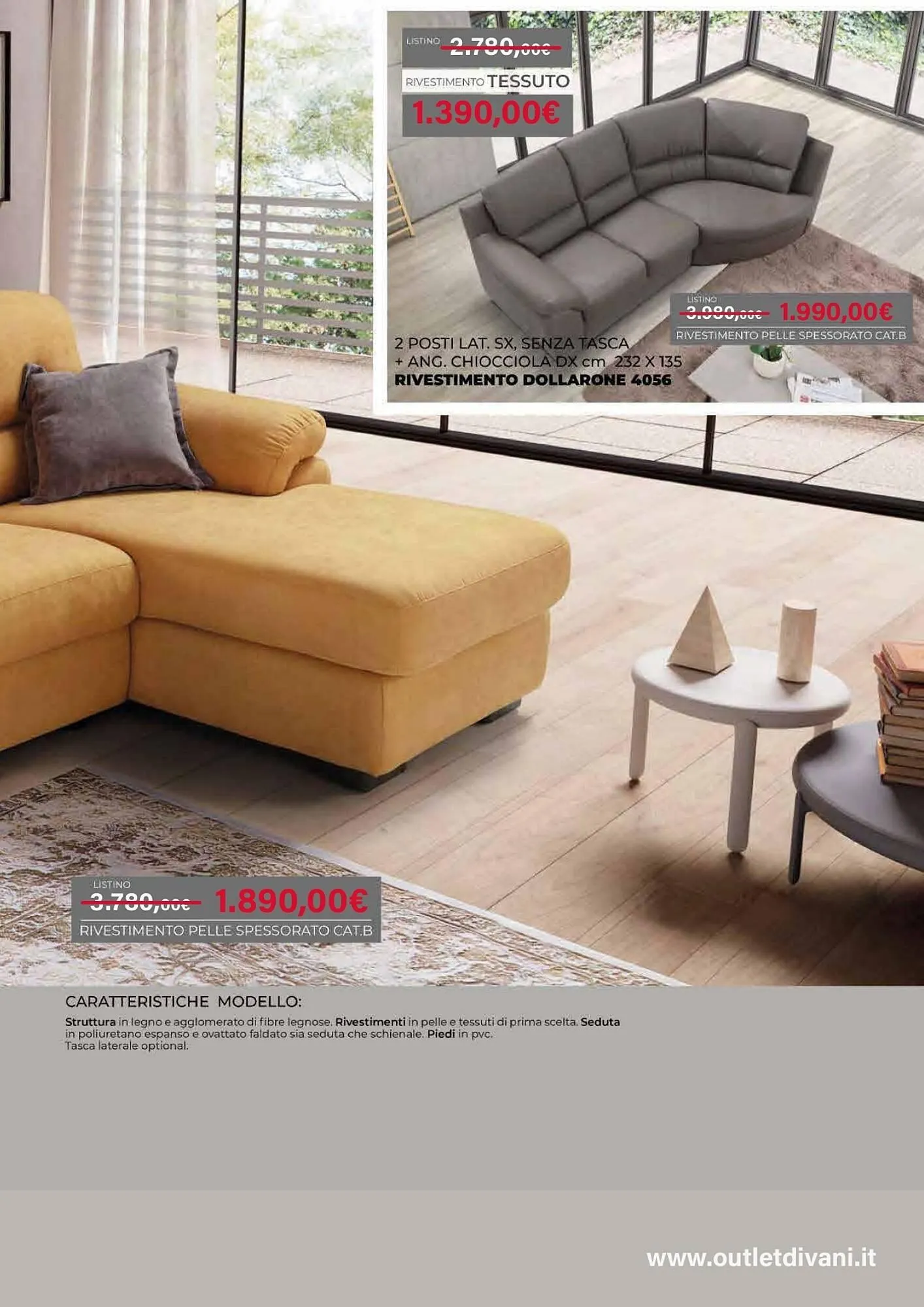 Volantino Outlet Divani da 15 ottobre a 31 dicembre di 2024 - Pagina del volantino 33