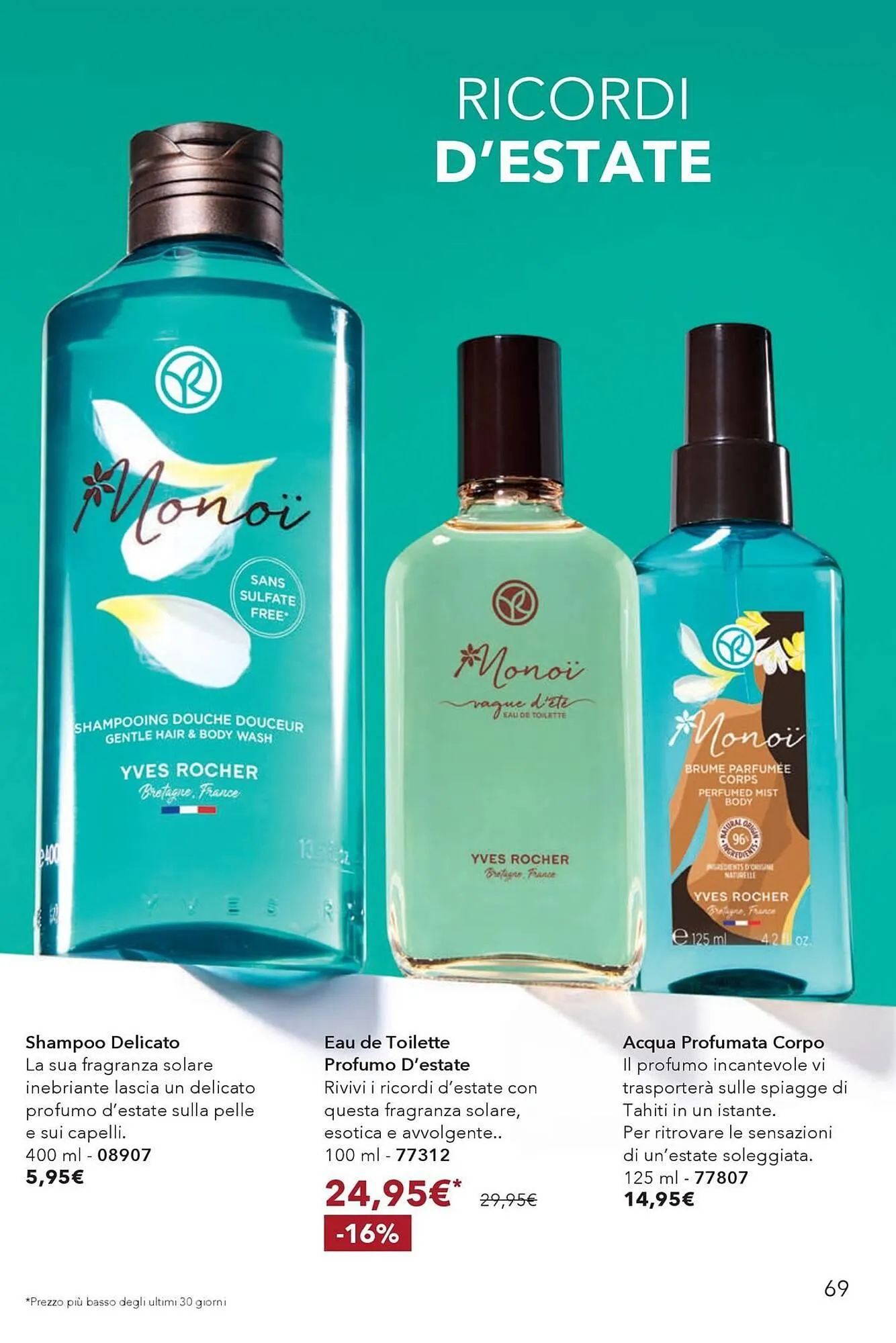 Catalogo Yves Rocher da 30 dicembre a 29 gennaio di 2026 - Pagina del volantino 69