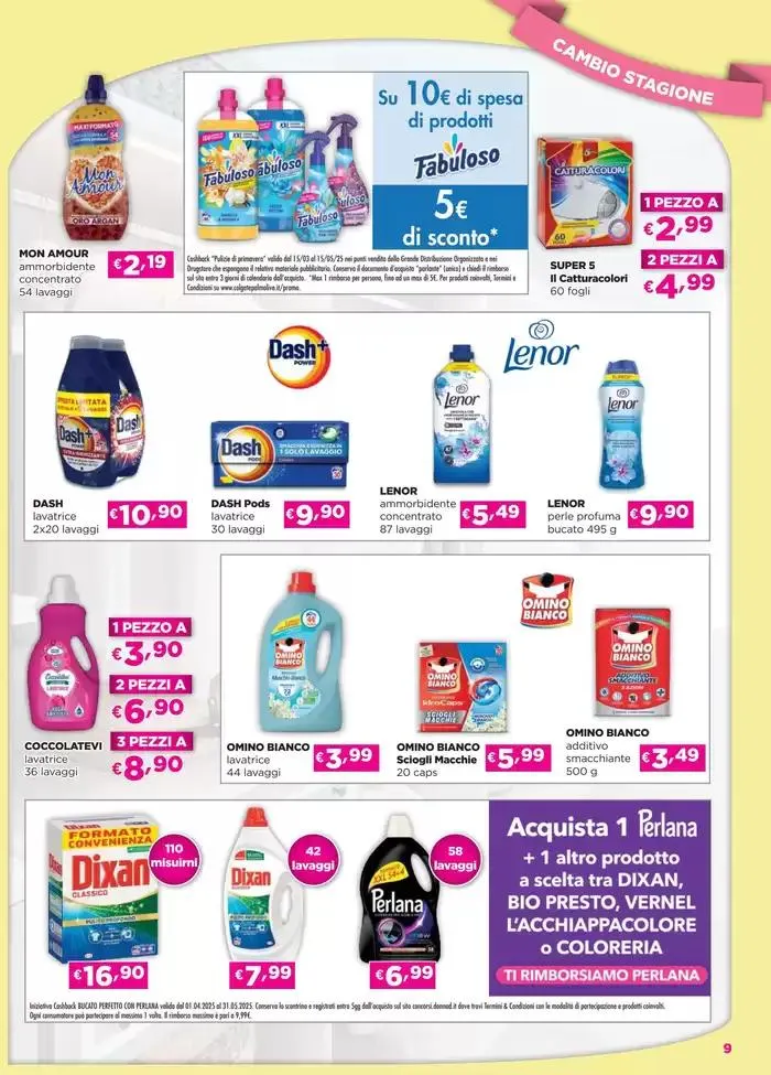 Pulizie di Primavera da 10 aprile a 29 aprile di 2025 - Pagina del volantino 9