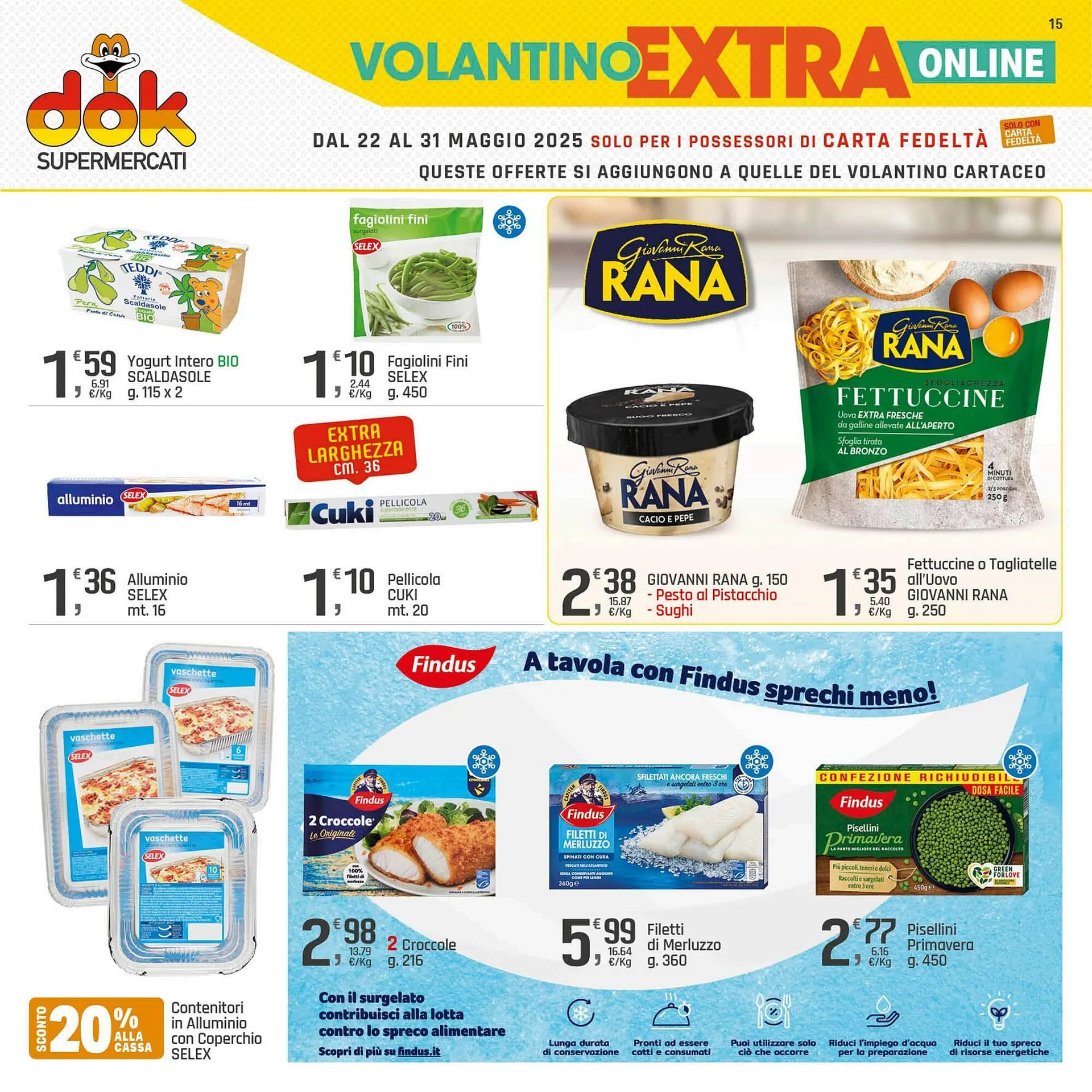 Volantino Supermercati Dok da 22 maggio a 31 maggio di 2025 - Pagina del volantino 15