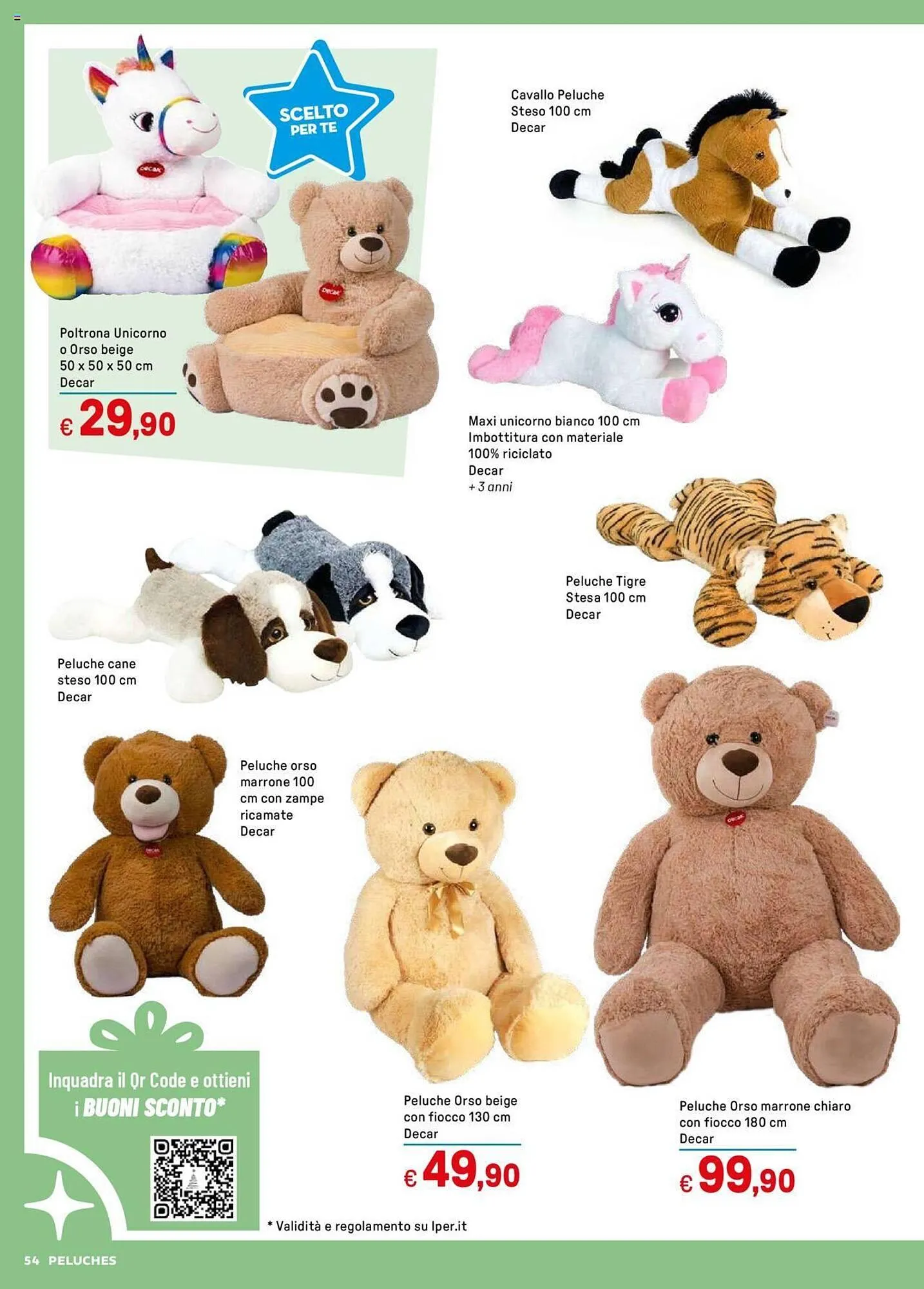 Volantino Iper La Grande da 4 novembre a 24 dicembre di 2024 - Pagina del volantino 54