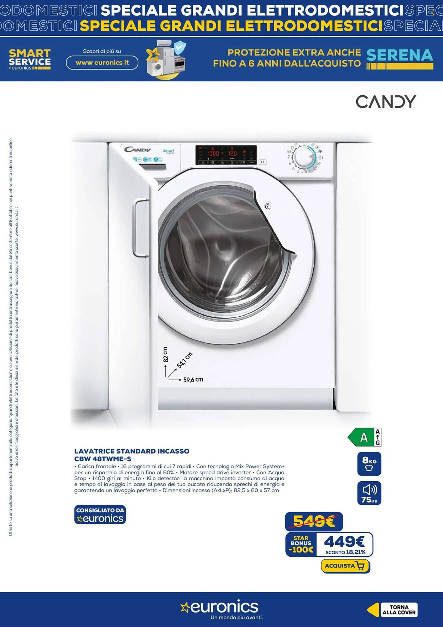 Volantino Euronics da 25 settembre a 8 ottobre di 2025 - Pagina del volantino 17