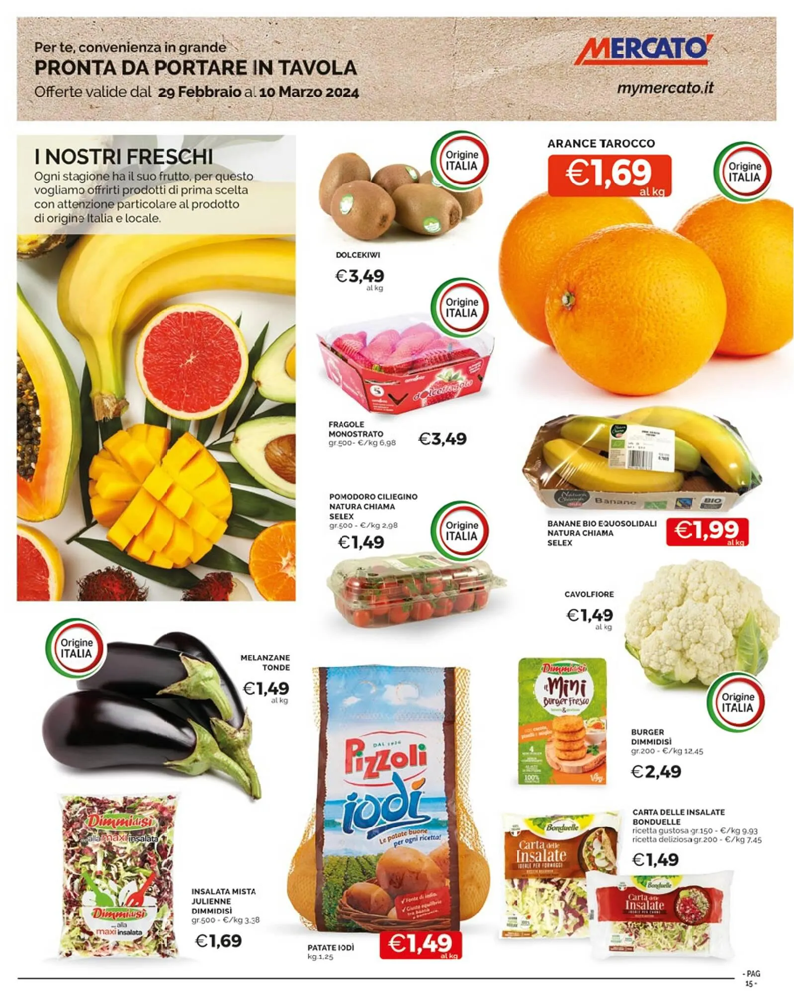 Volantino Mercatò Extra da 29 febbraio a 10 marzo di 2024 - Pagina del volantino 15