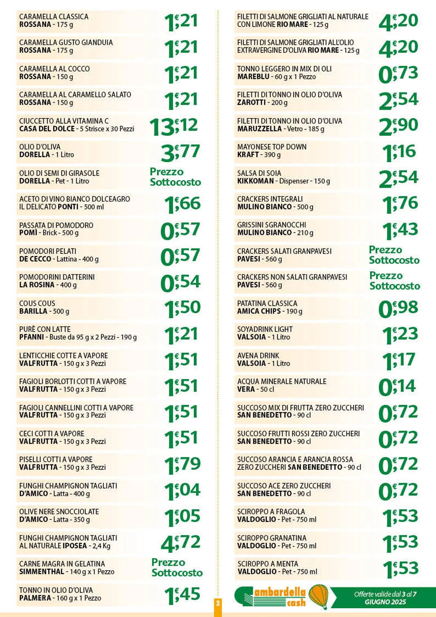 Volantino Gambardella Cash da 3 giugno a 7 giugno di 2025 - Pagina del volantino 3