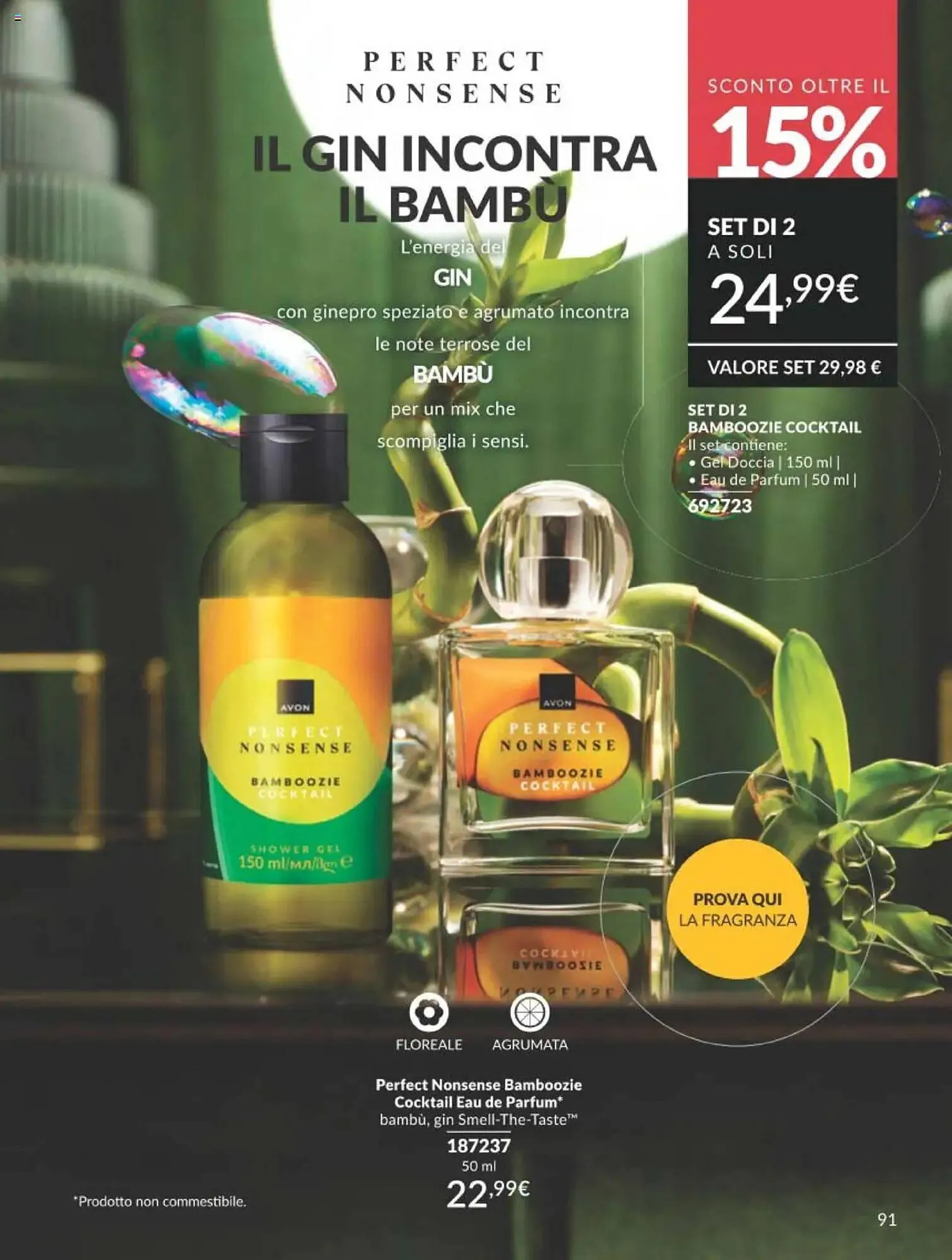 Catalogo Avon da 1 ottobre a 31 ottobre di 2025 - Pagina del volantino 91