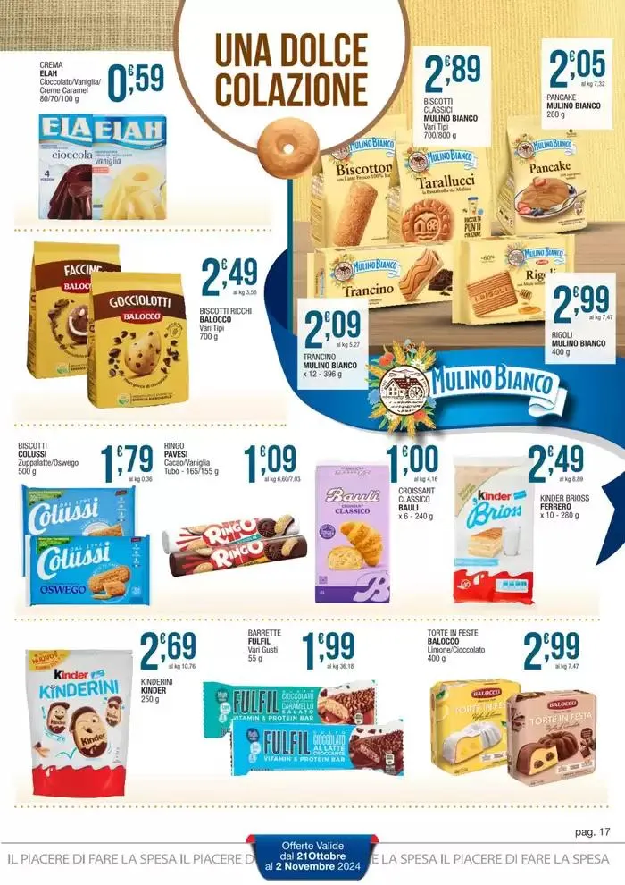 Tante offerte senza scherzi da 21 ottobre a 2 novembre di 2024 - Pagina del volantino 17