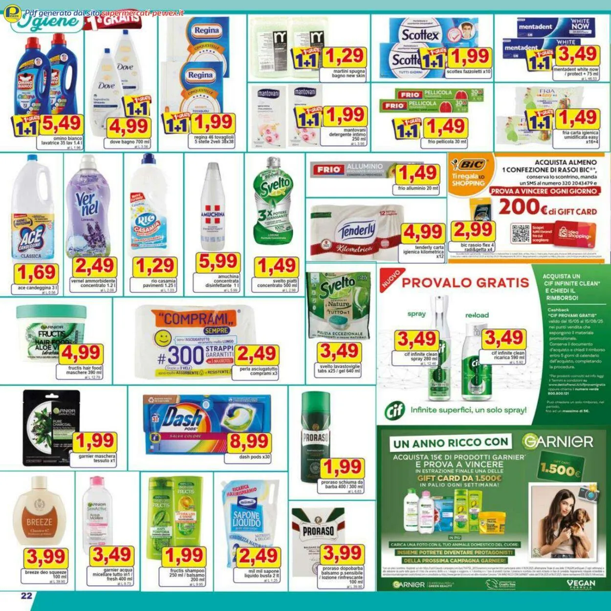 Pewex Volantino attuale da 24 giugno a 8 luglio di 2025 - Pagina del volantino 22