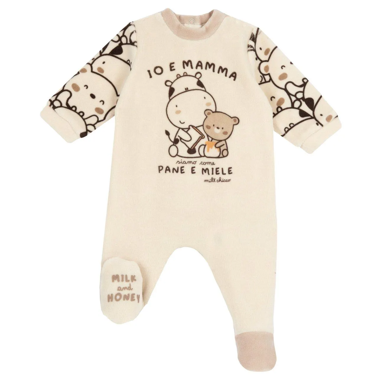 Tutina aperta dietro