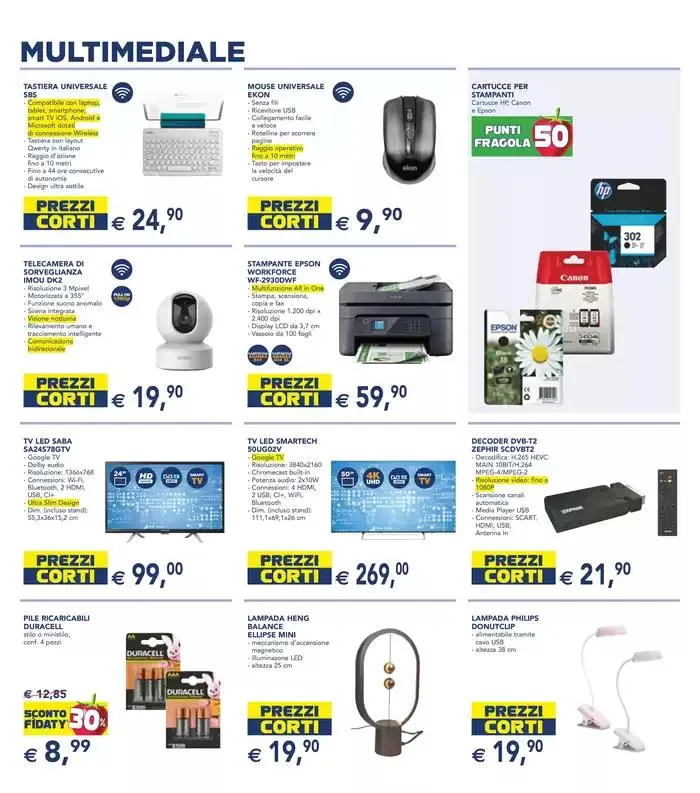 Multimediale e cancelleria da 7 gennaio a 18 gennaio di 2025 - Pagina del volantino 3