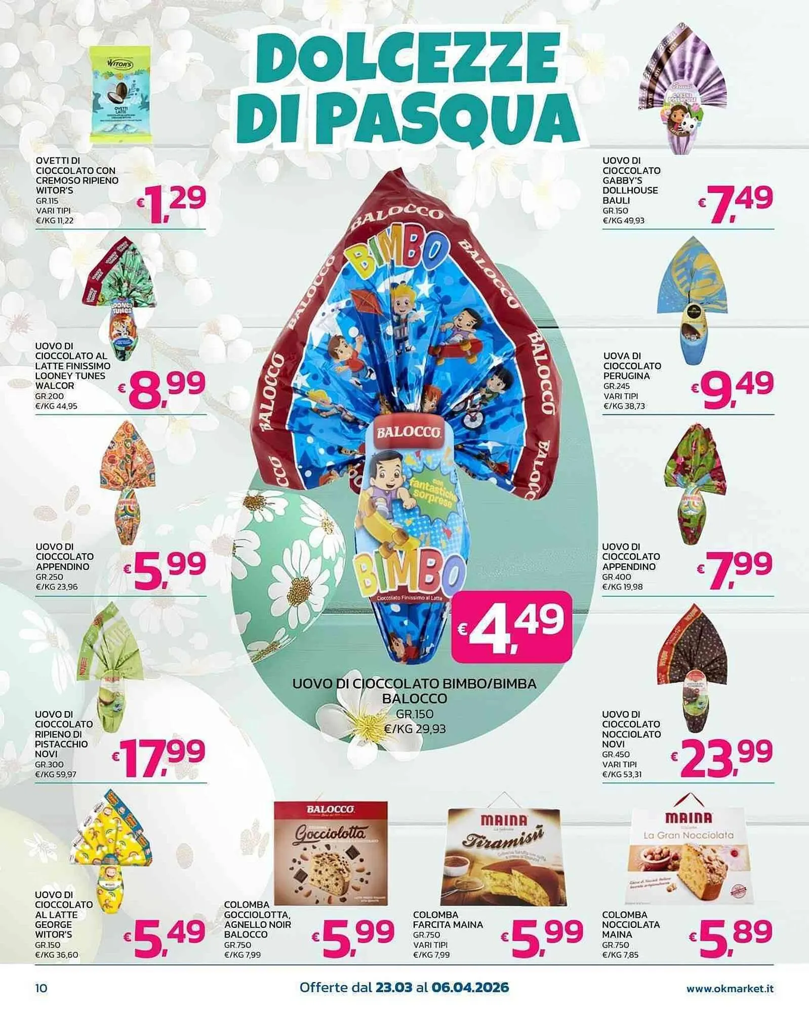 Volantino Ok Market da 23 marzo a 6 aprile di 2026 - Pagina del volantino 10