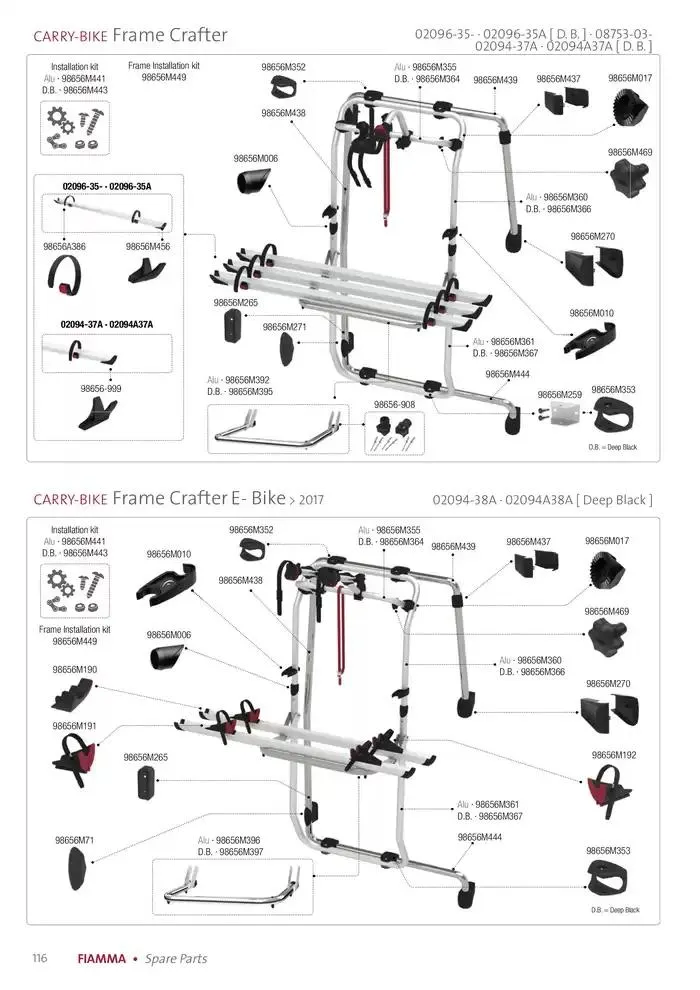 Spare parts catalogo 2025 da 14 gennaio a 31 dicembre di 2025 - Pagina del volantino 116