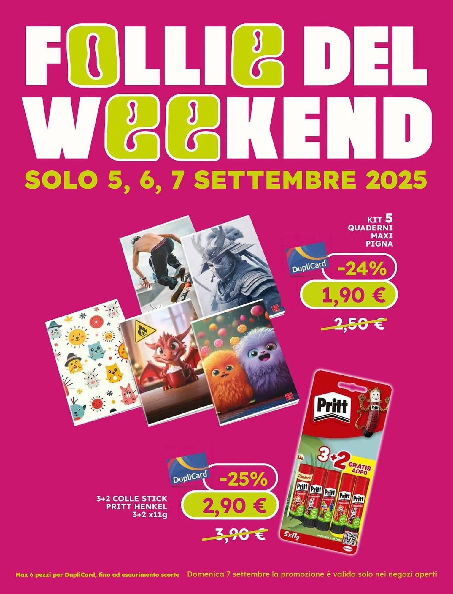 Volantino Orvea da 5 settembre a 7 settembre di 2025 - Pagina del volantino 1