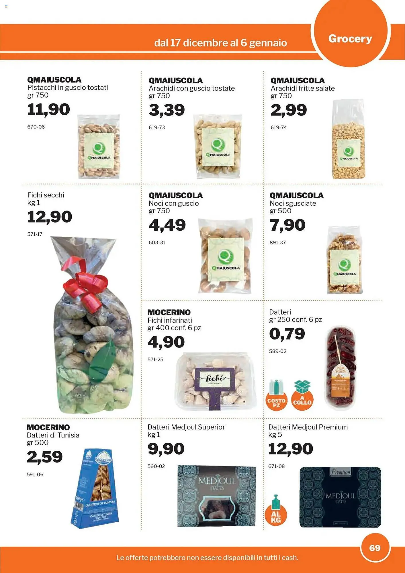 Volantino GrosMarket da 17 dicembre a 6 gennaio di 2026 - Pagina del volantino 69
